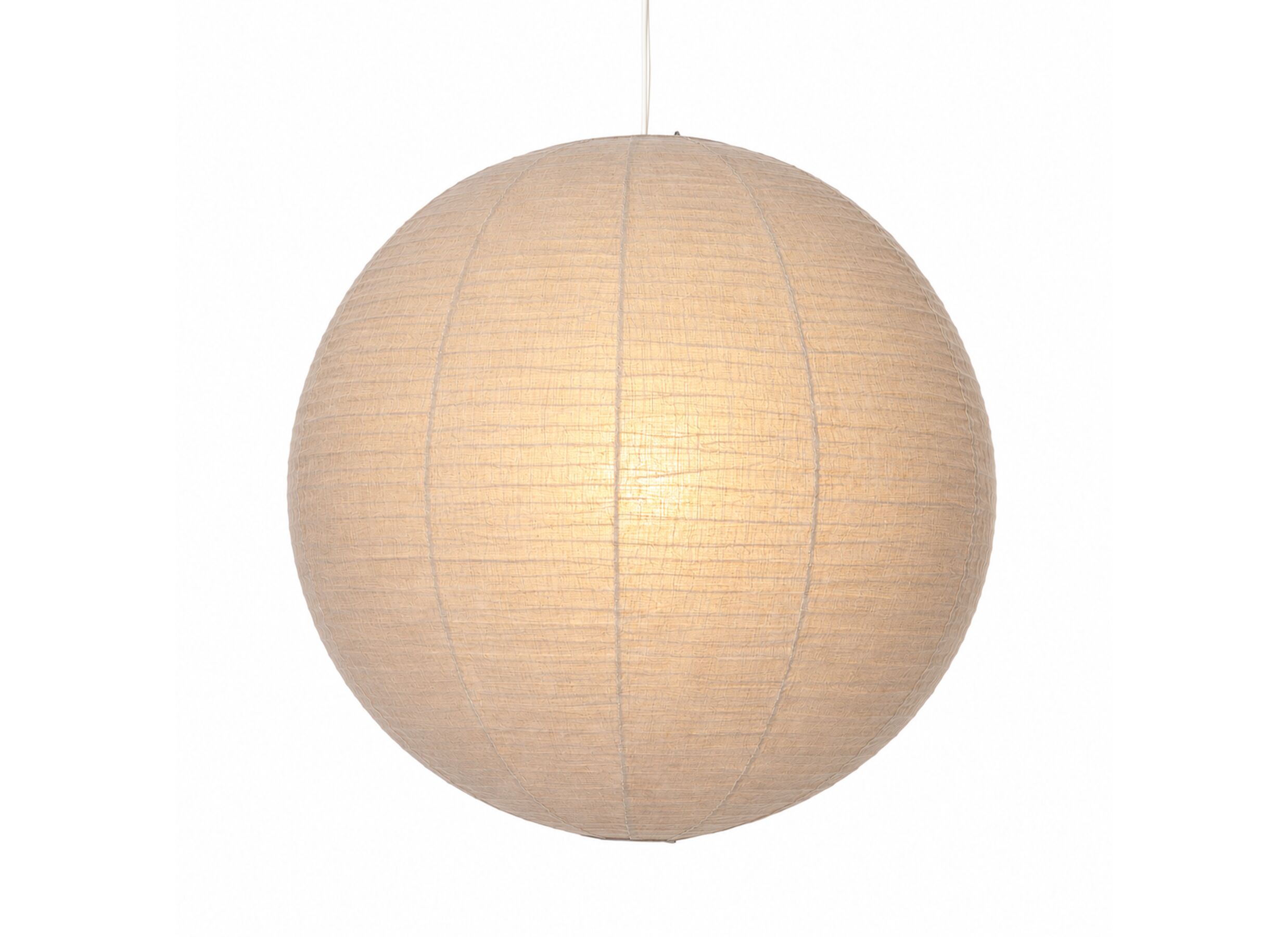 Overzichtsfoto - Hanglamp Vermillon Ø50cm - papier - beige
