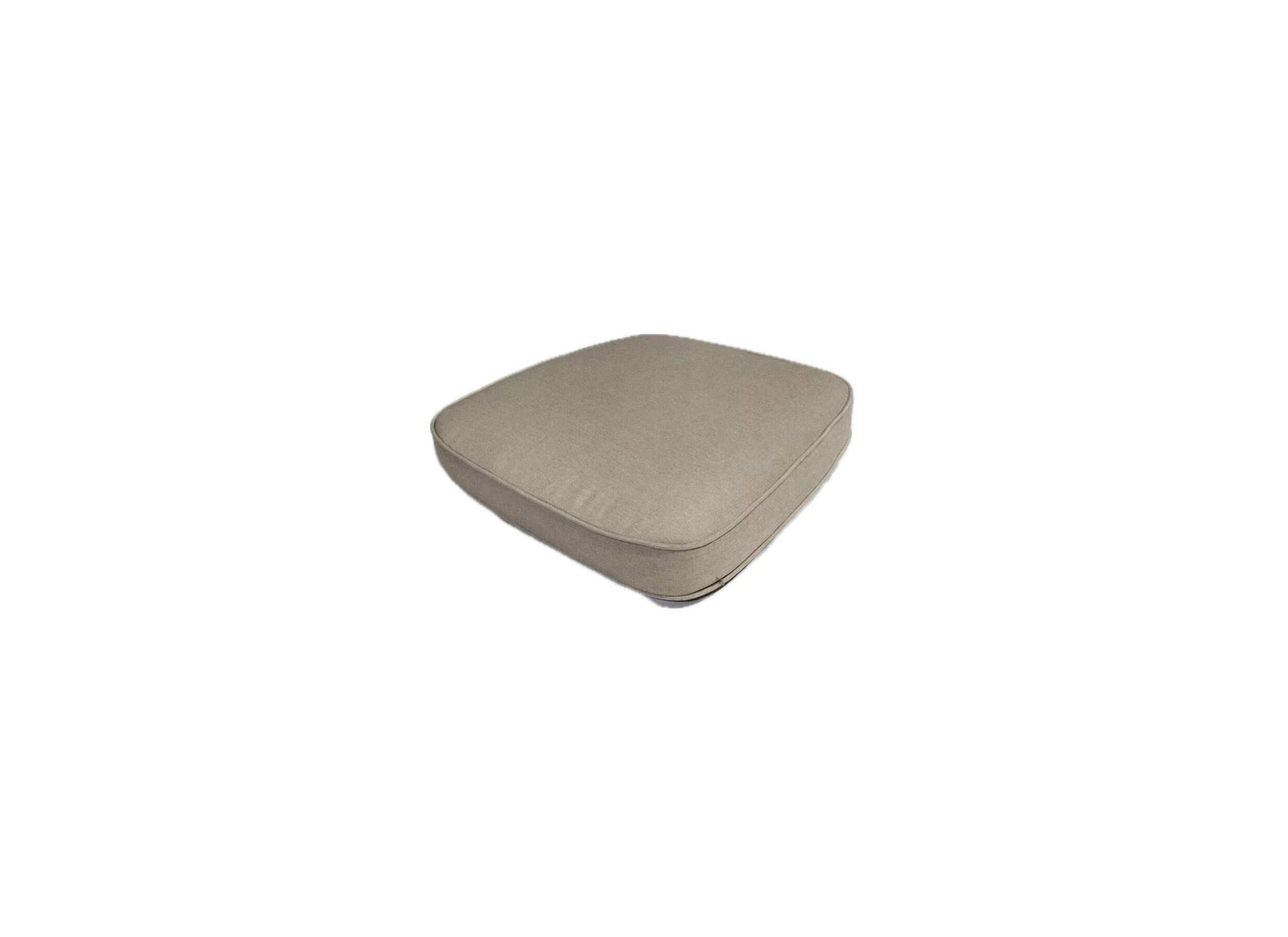 Aperçu - Coussin en osier Jono 46x49cm - fibre polyester - beige