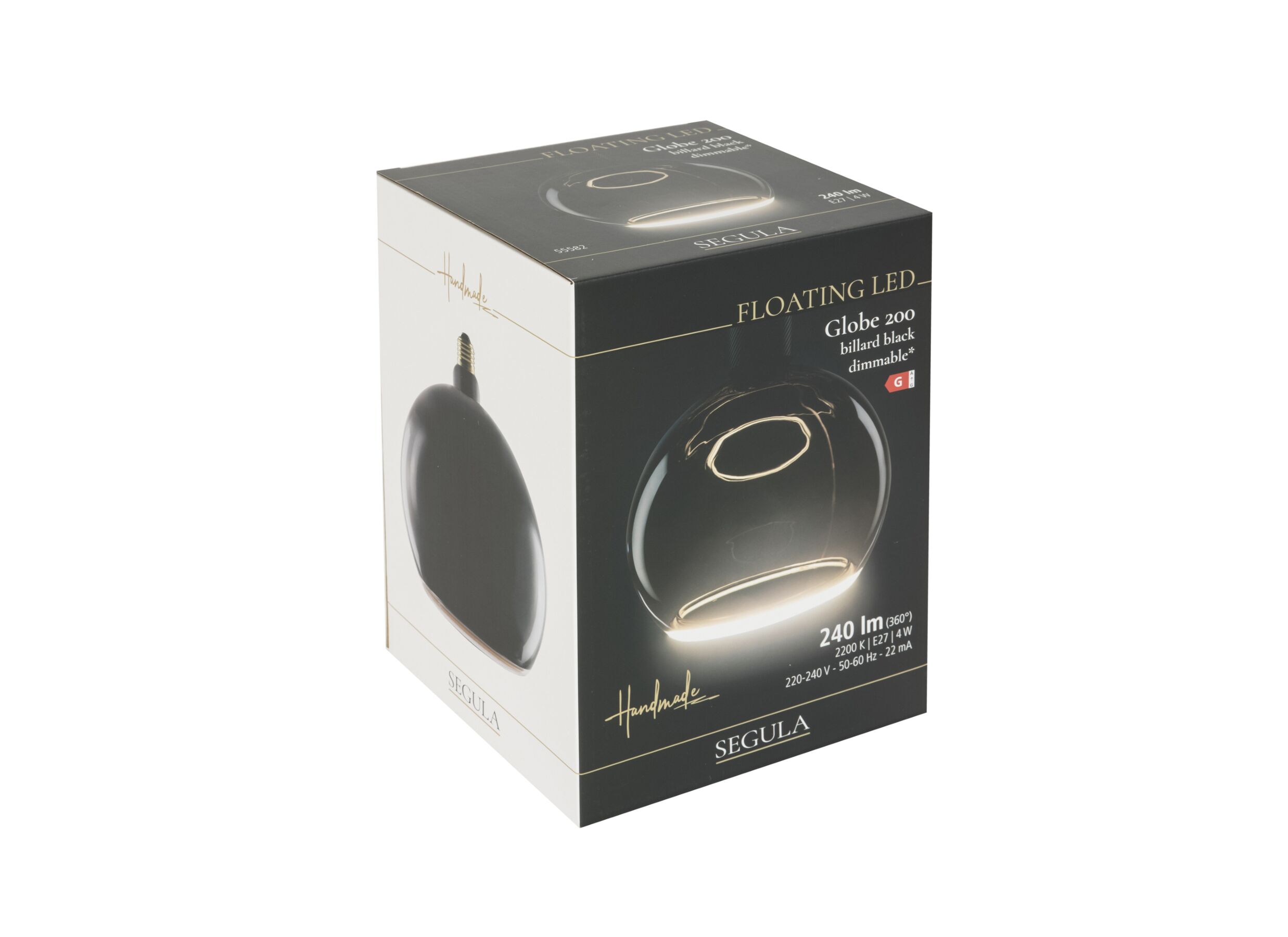 Ledlamp Floating globe 4W E27 - Ledlamp Floating globe 4W E27