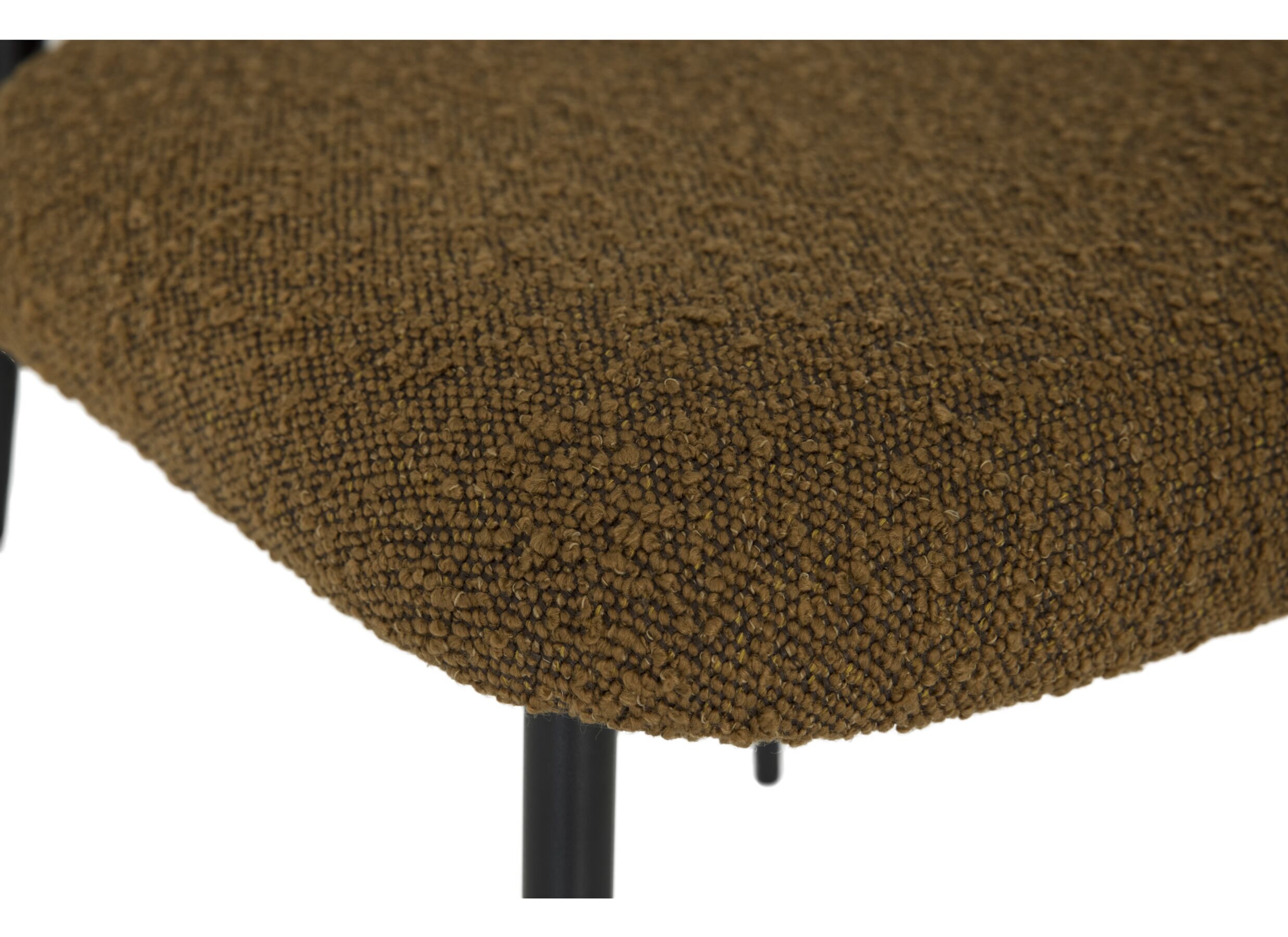 Stoel Jumper 46x53x79cm - stof - mosterd