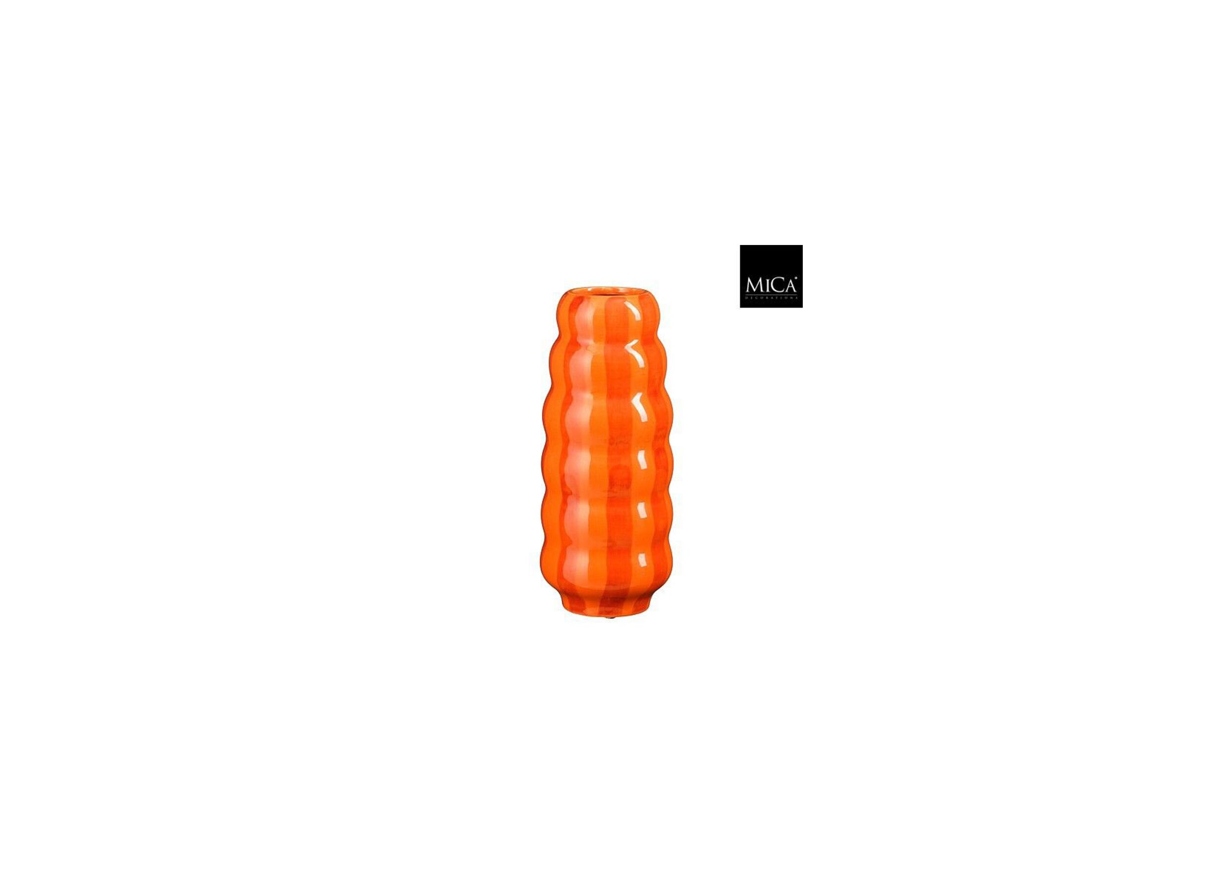 Vaas Polly H28cm - keramiek - oranje - Vaas Polly H28cm - keramiek - oranje