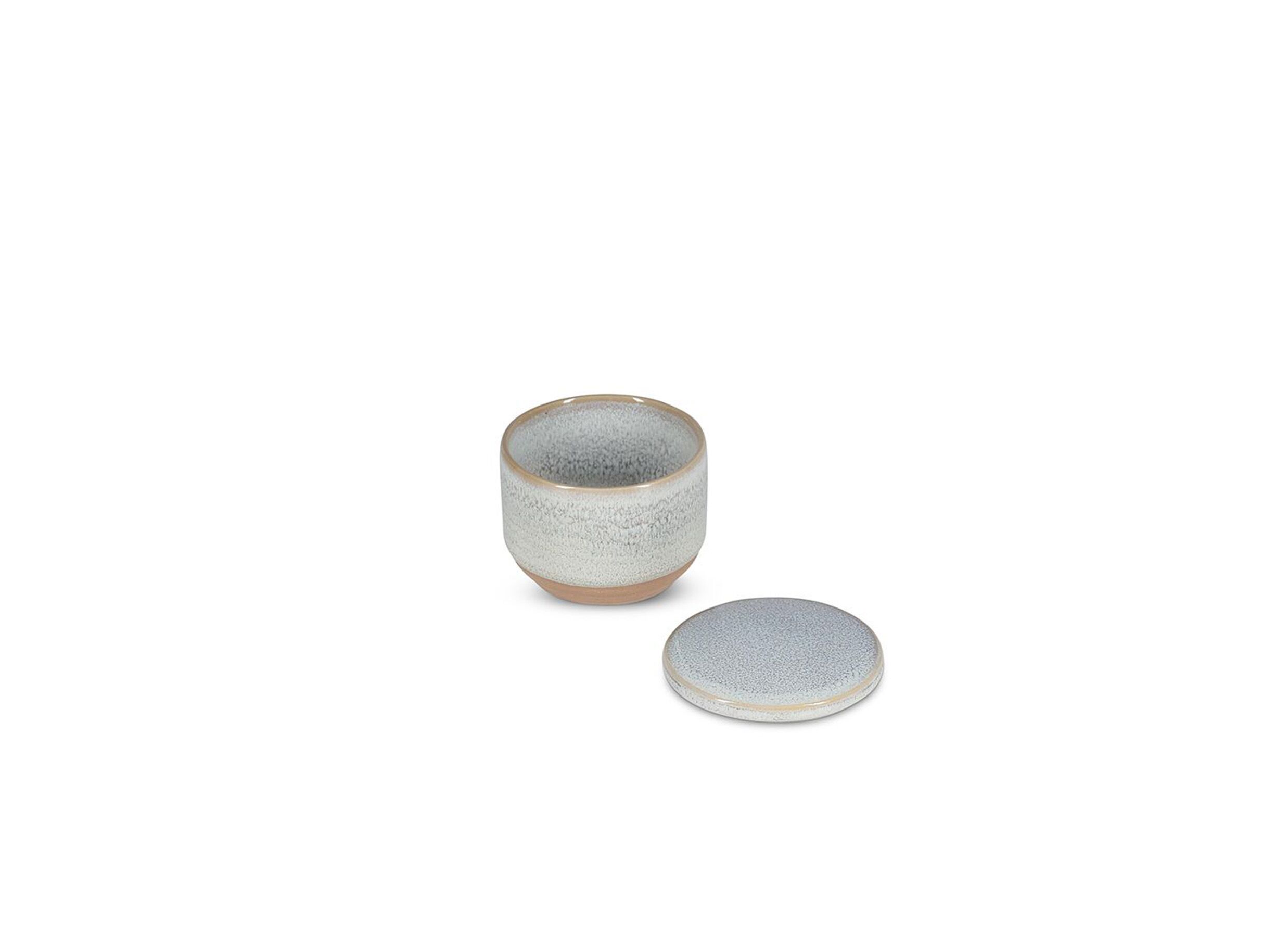 Aperçu - Sucrier Cameo Ø7xH6cm - stoneware - beige