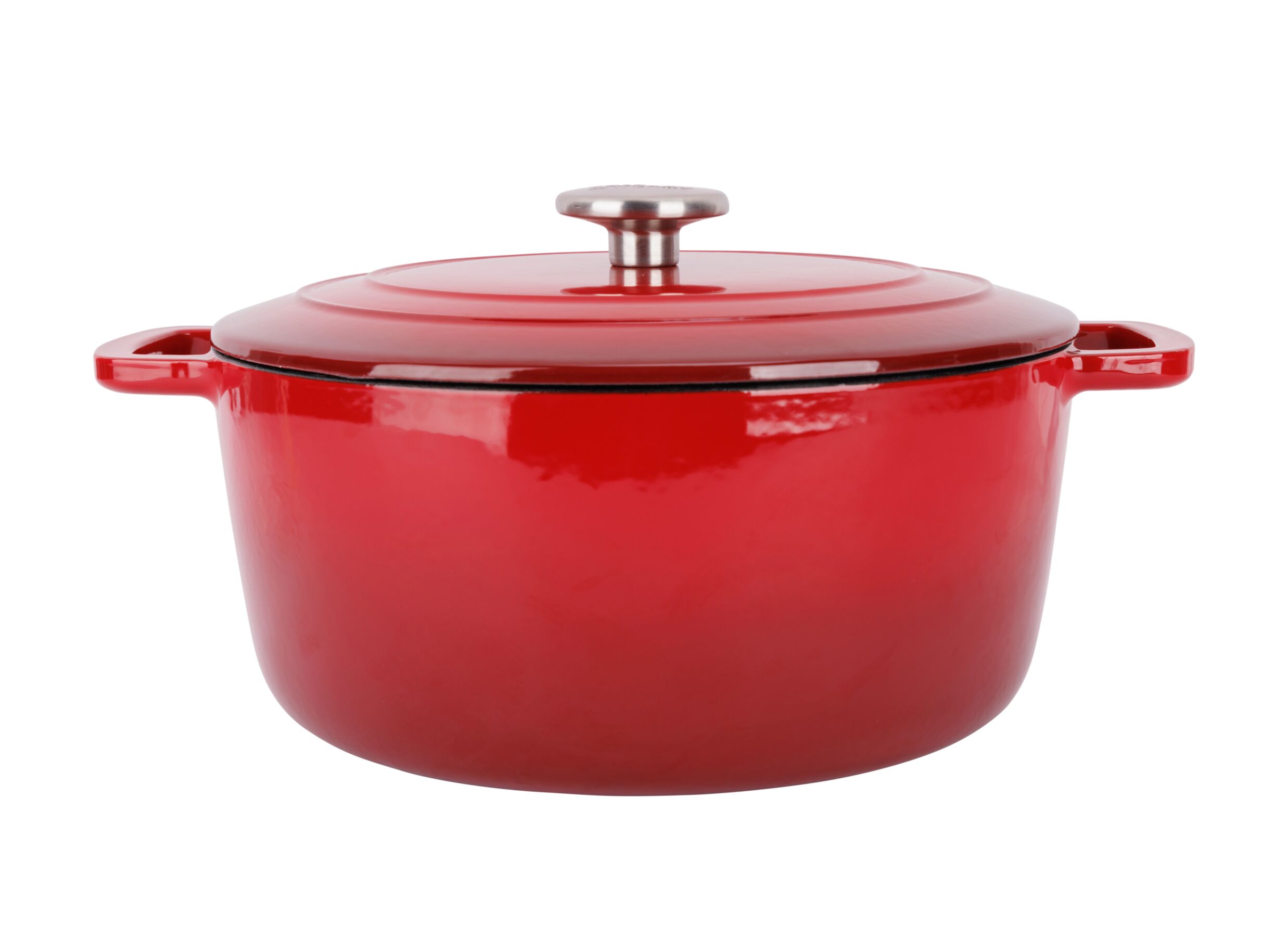 Stoofpot Fontestic Ø28cm 6 - Stoofpot Fontestic Ø28cm 6,9L - gietijzer - rood