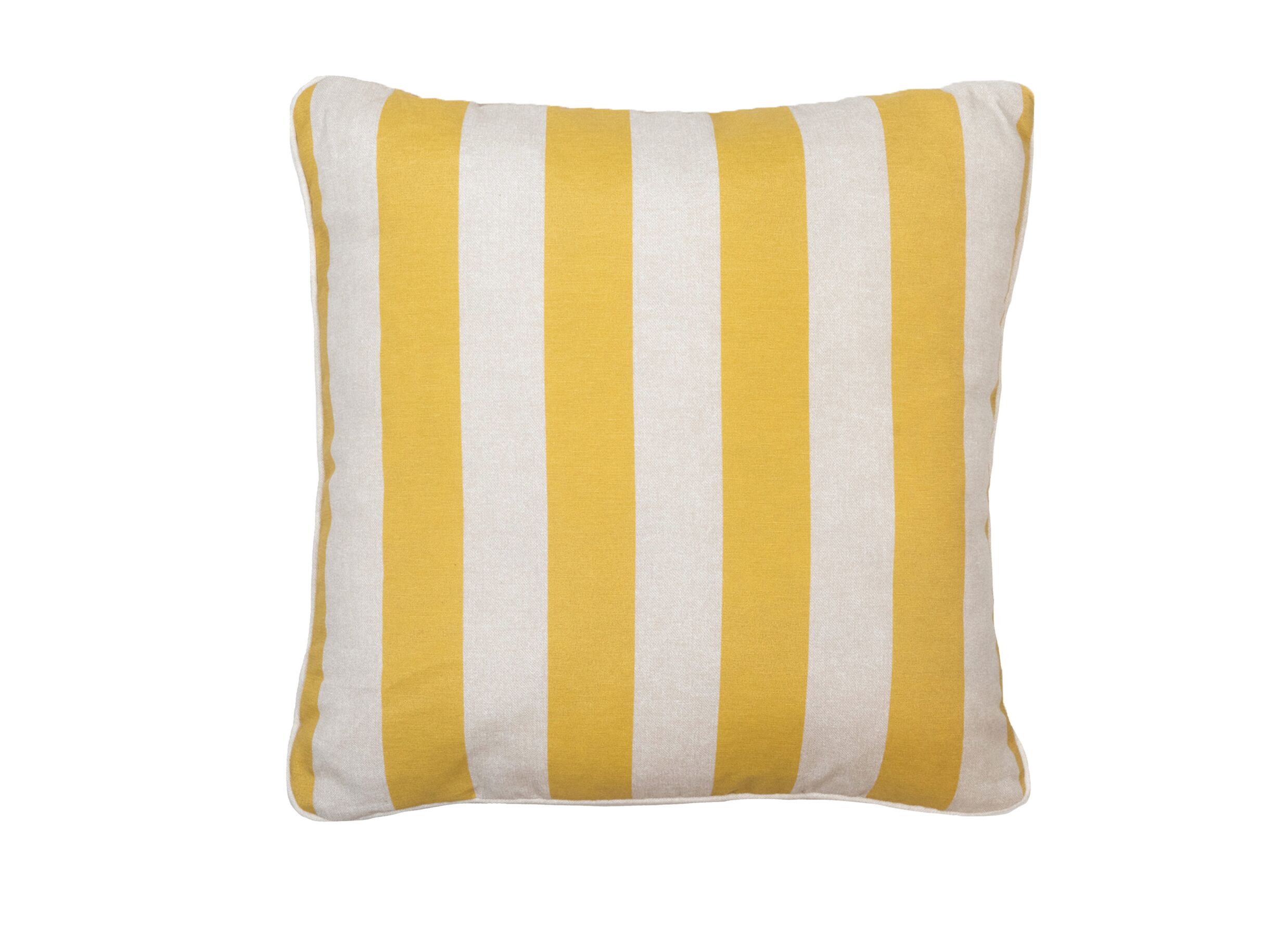 Hoofdfoto - Kussen Amora 50x50cm - polykatoen - mustard