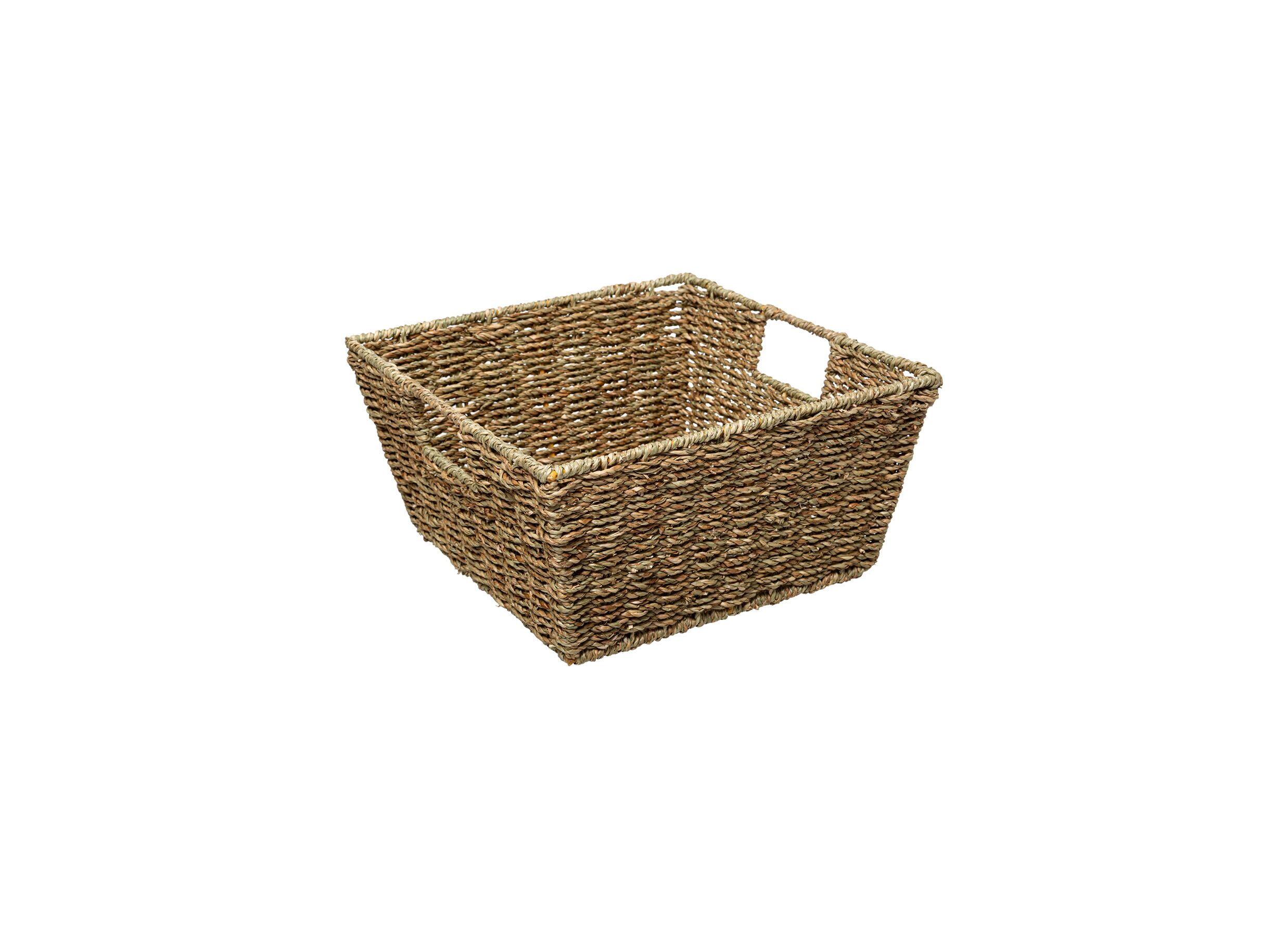 Opbergmand Seagrass 31x31x15cm