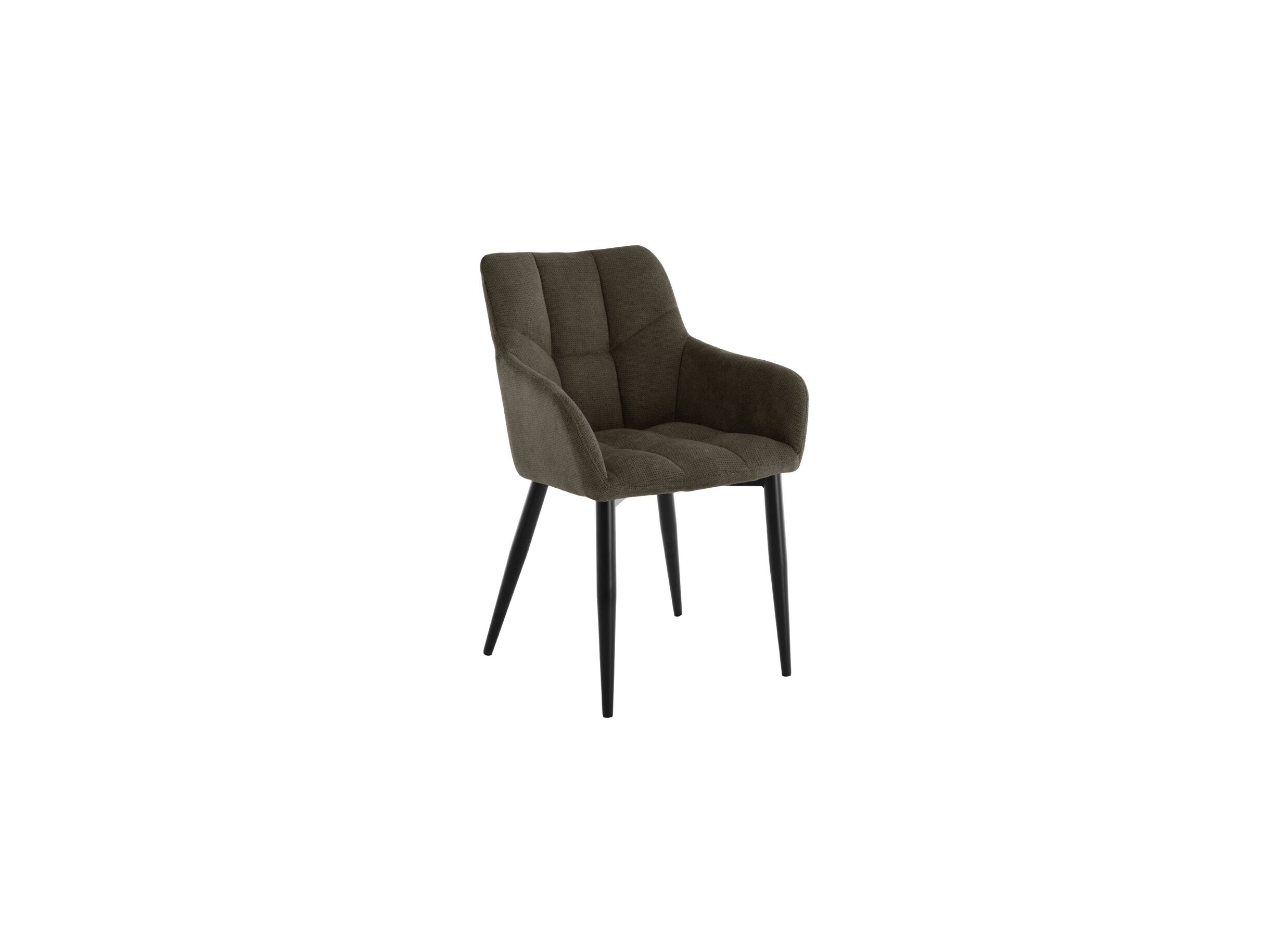 Fauteuil Conan 61x56x84cm - stof - bruin - Fauteuil Conan 61x56x84cm - stof - bruin