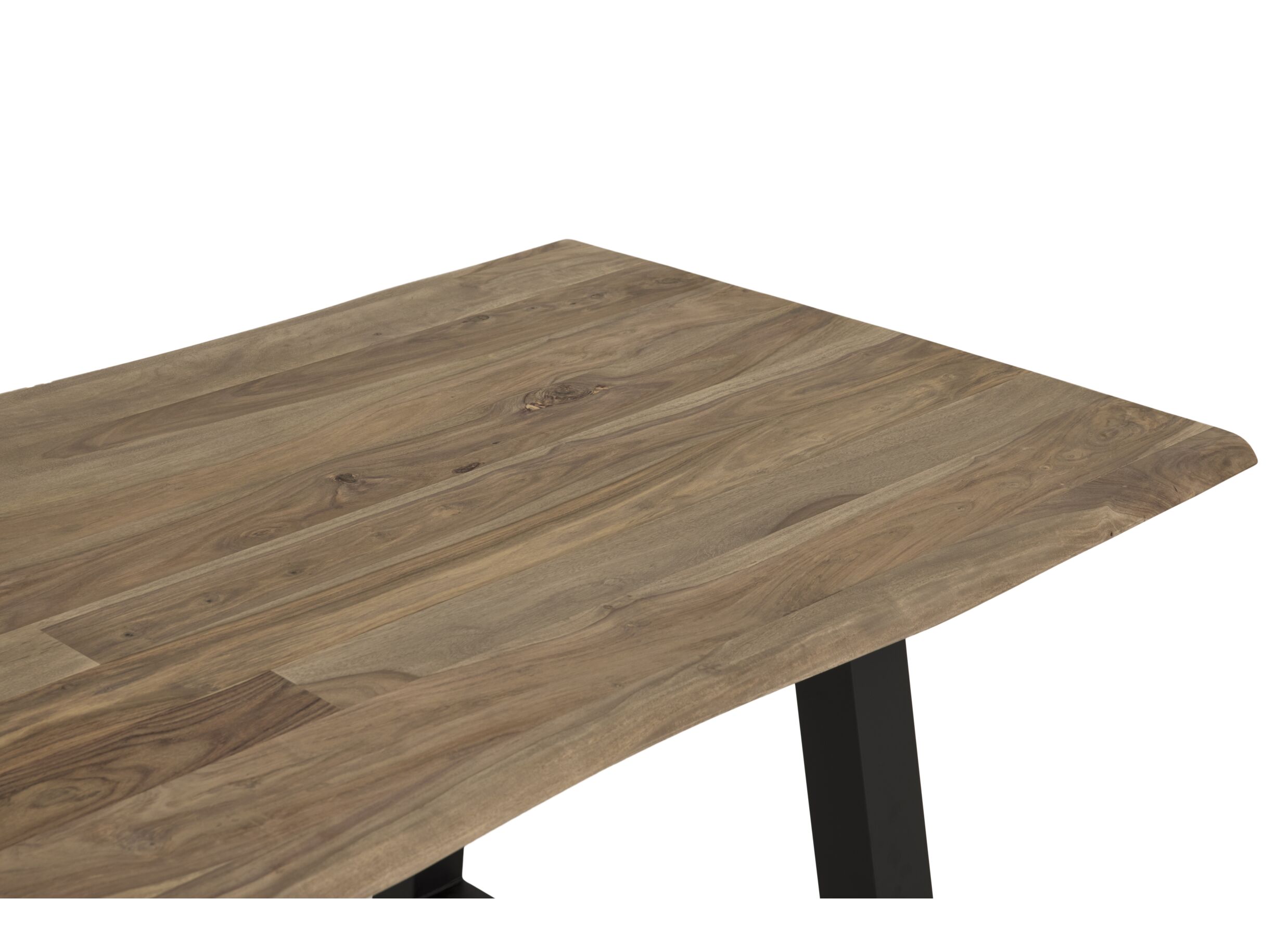 Table Woodshed 240x100cm - sheesham massif - naturel