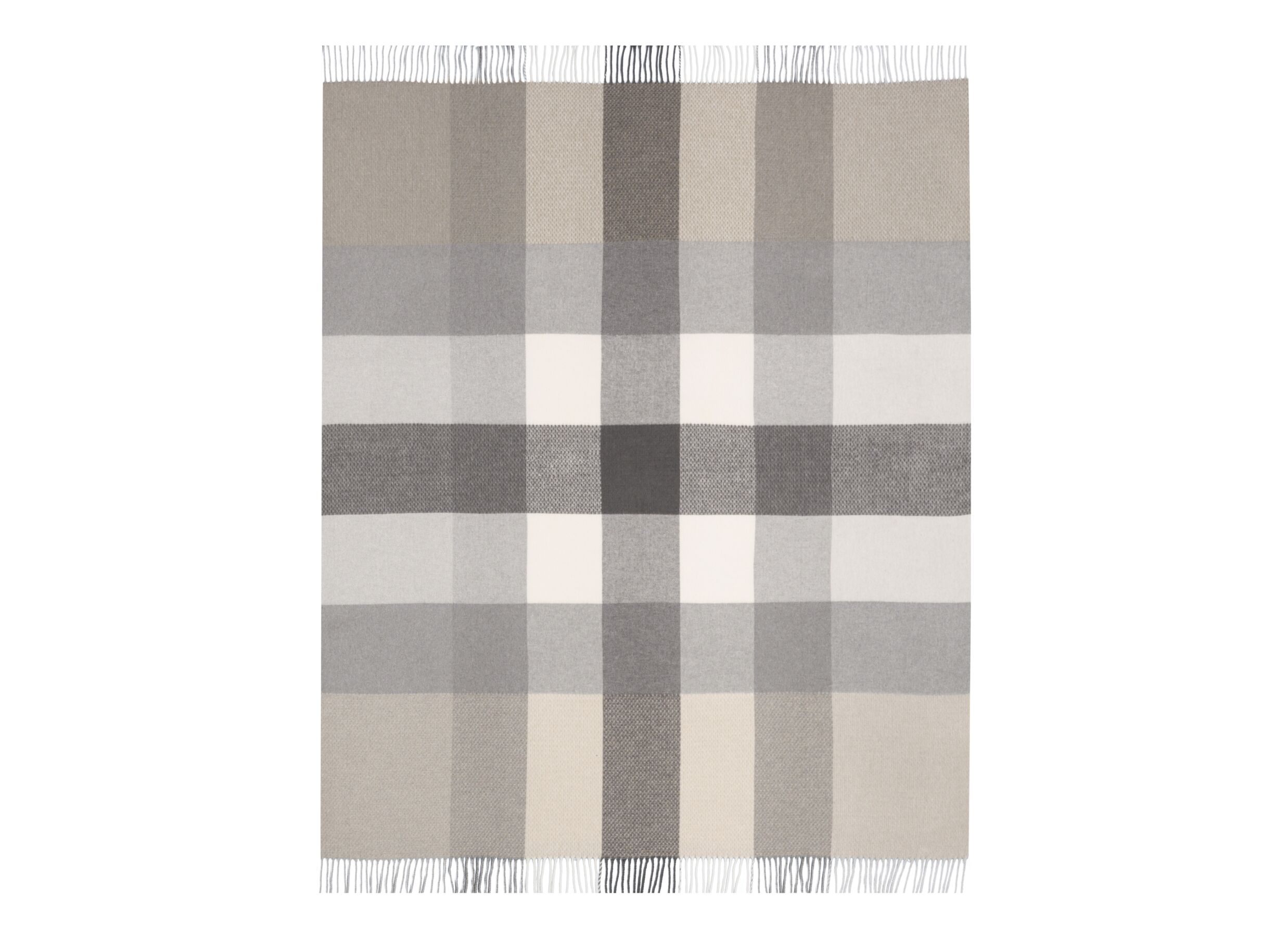 Aperçu - Plaid Desire Grey 130x170cm - polyester & coton - gris