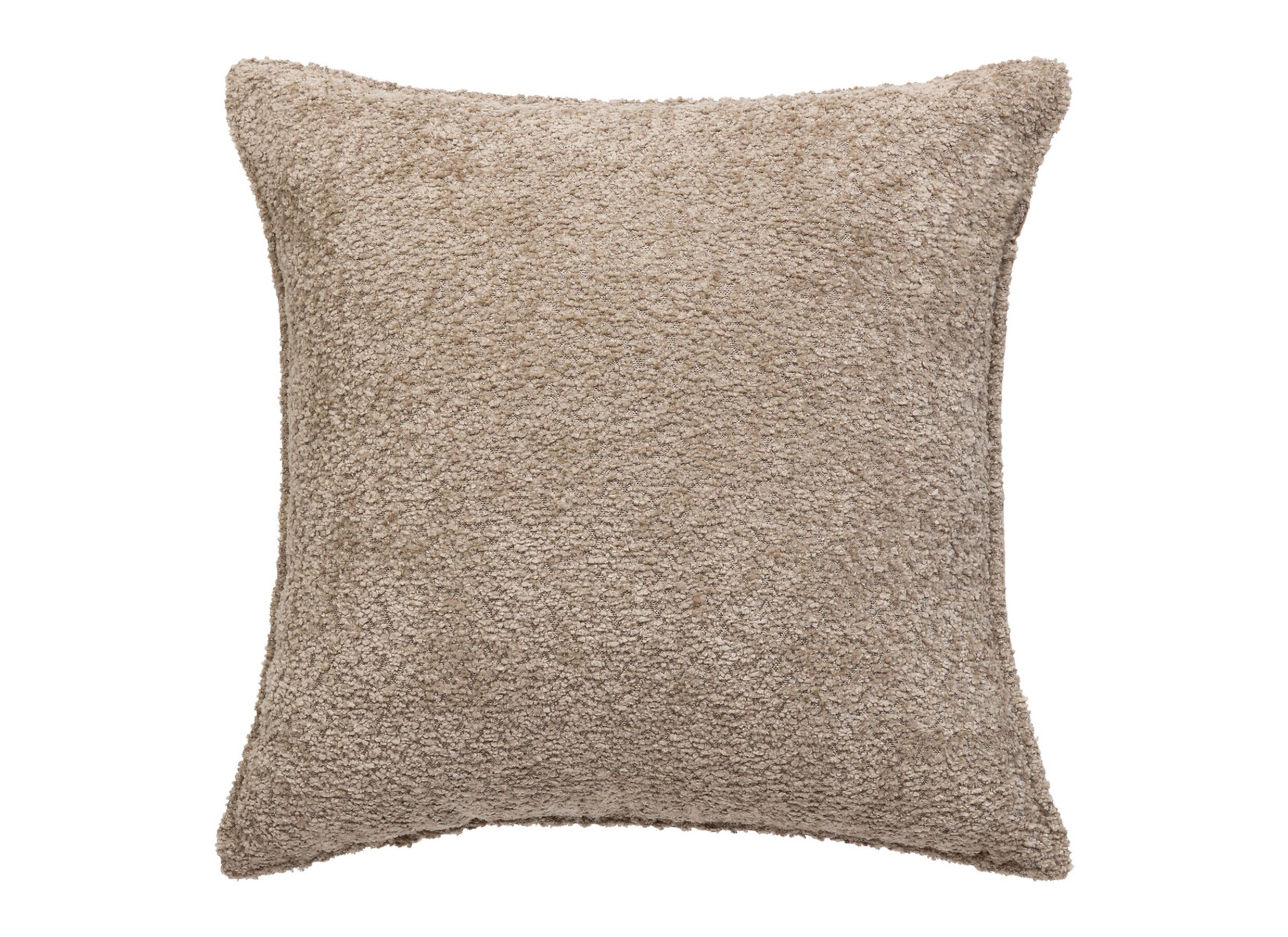 Kussen Soana 45x45cm - bouclé - taupe - Kussen Soana 45x45cm - bouclé - taupe