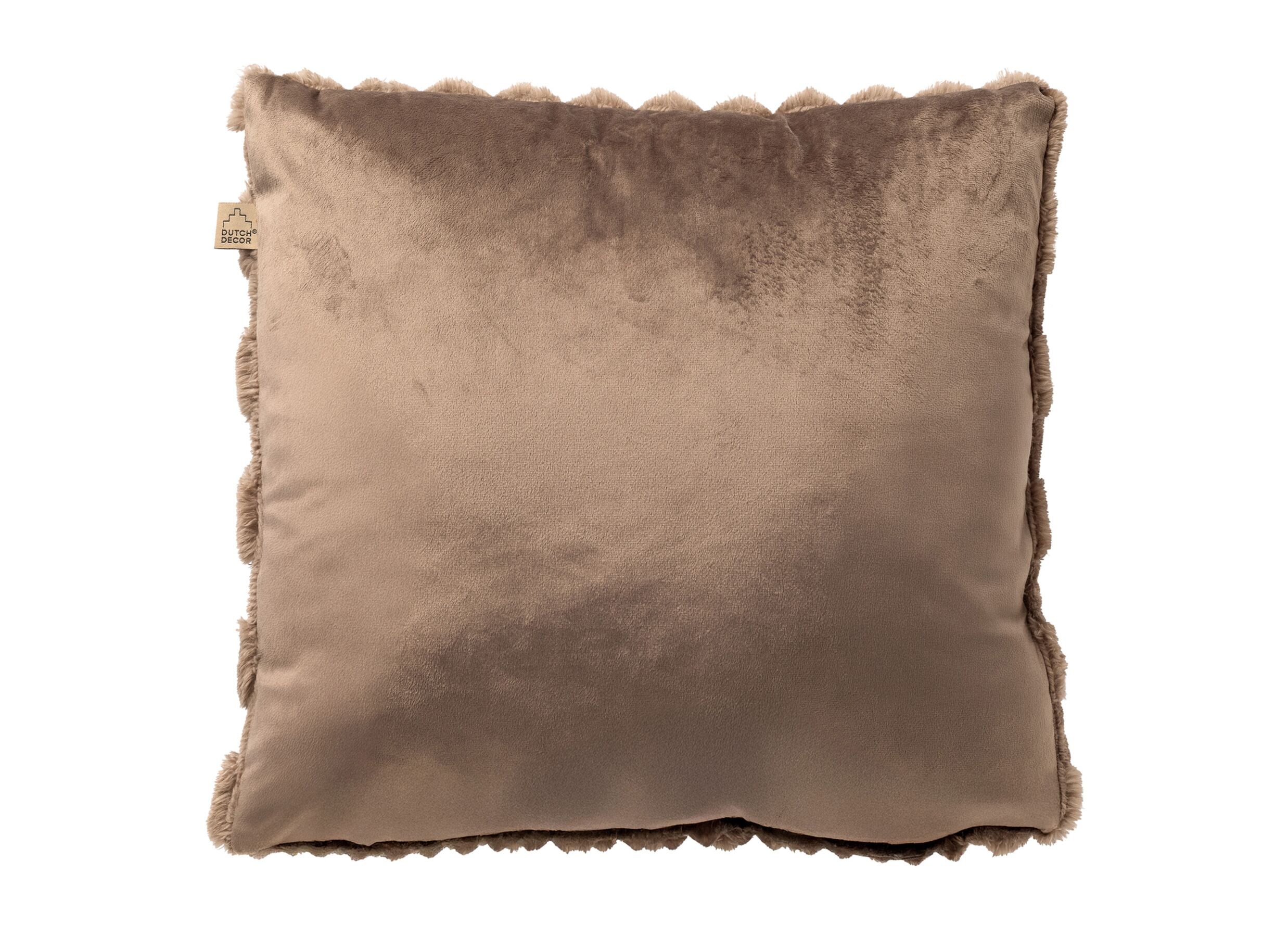 Aperçu - Coussin Luca 45x45cm - polyester recyclé - driftwood
