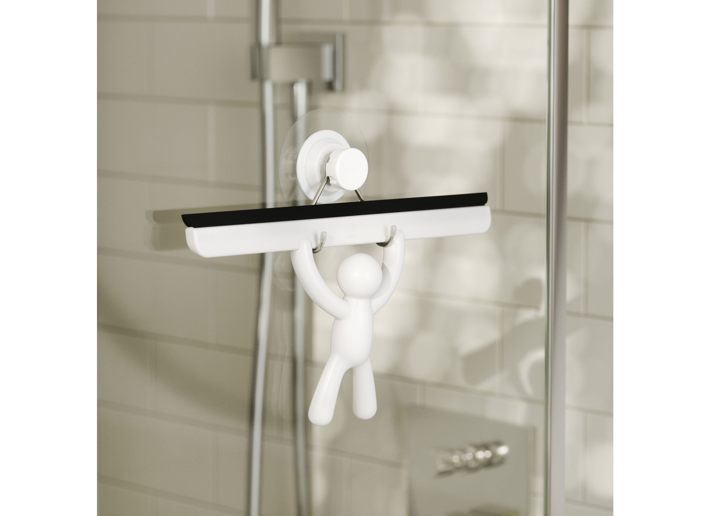 Foto ambiance - Raclettes de douche Buddy blanc