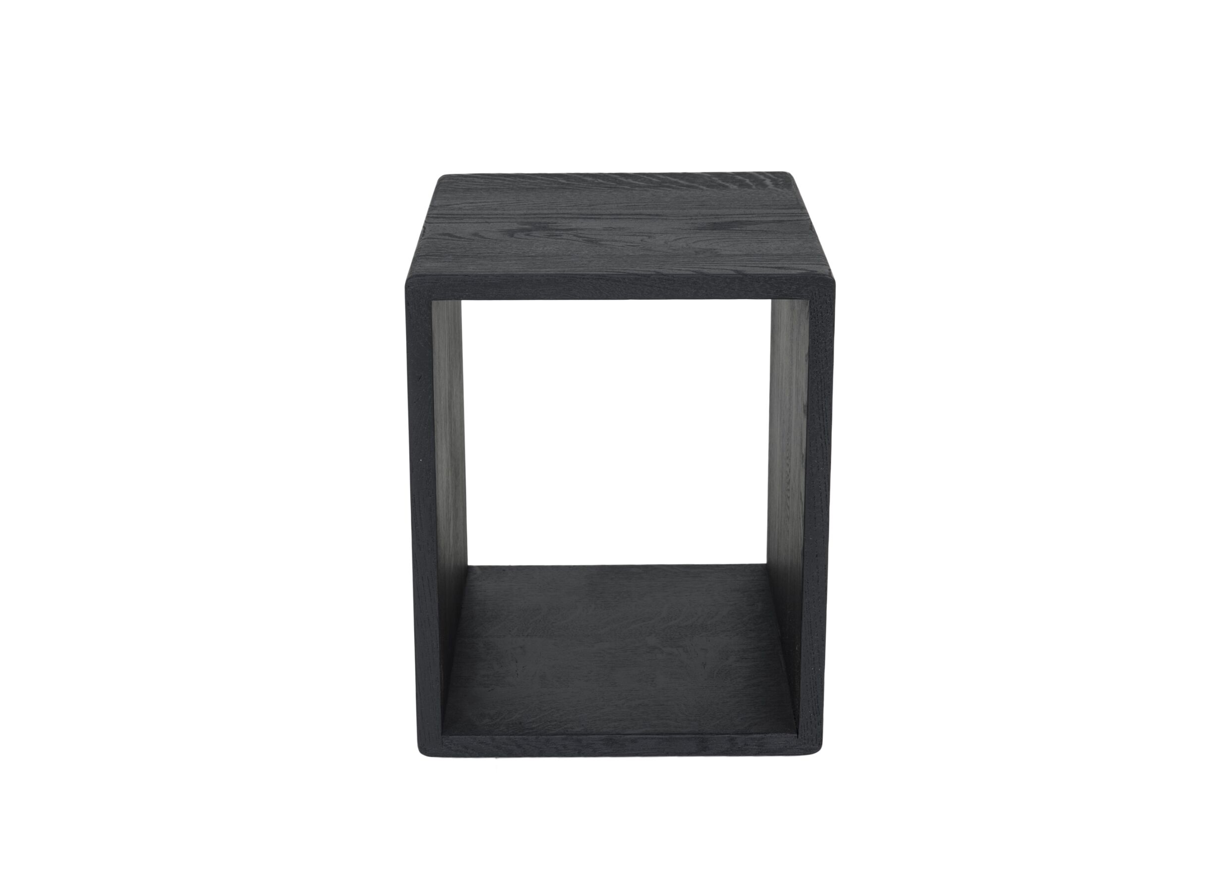 Aperçu - Cube Amulet 27,5x31,3x33,8cm chêne massif noir