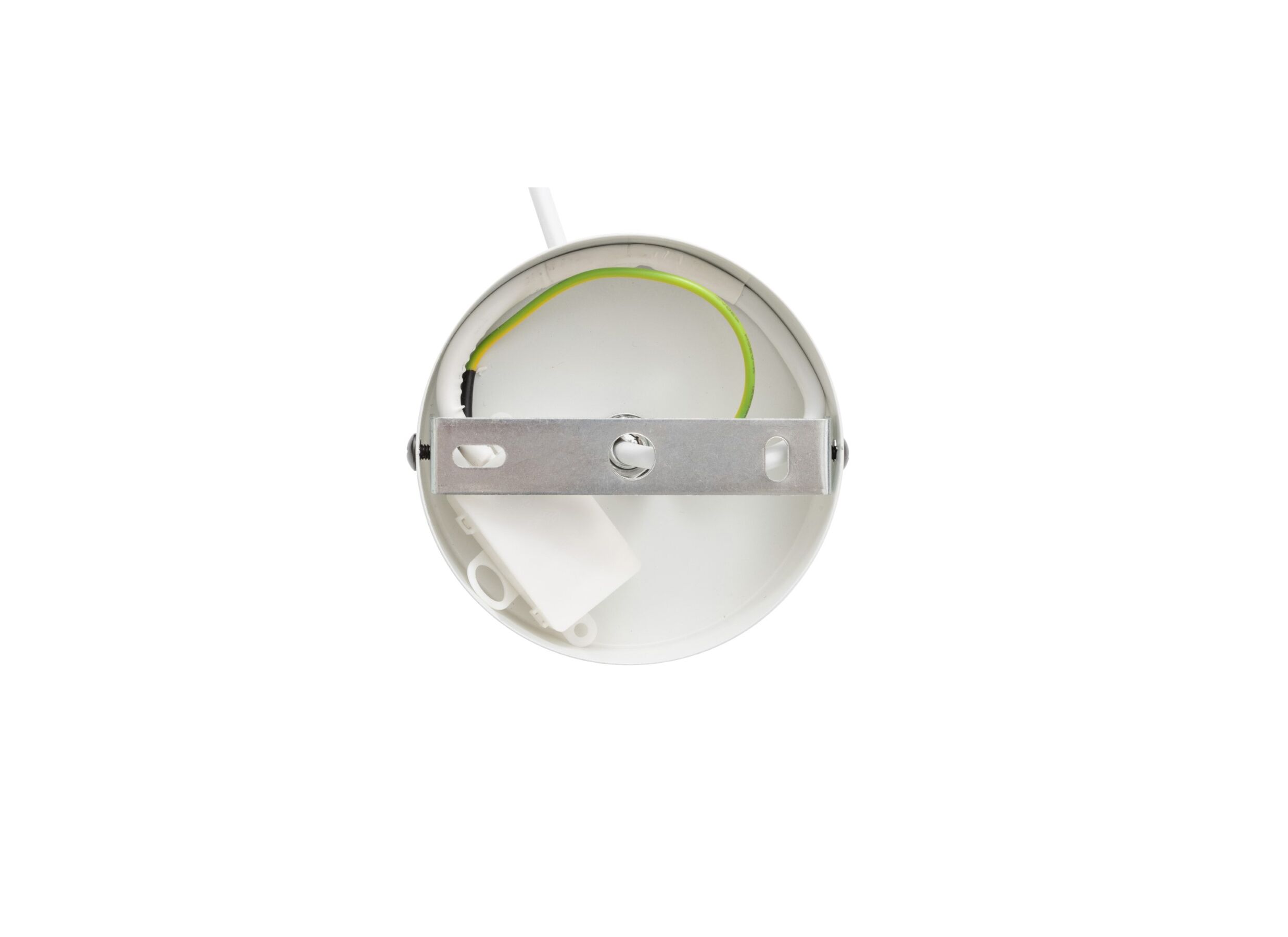Detail - Suspension Tobie Ø37cm - coton/acier - blanc
