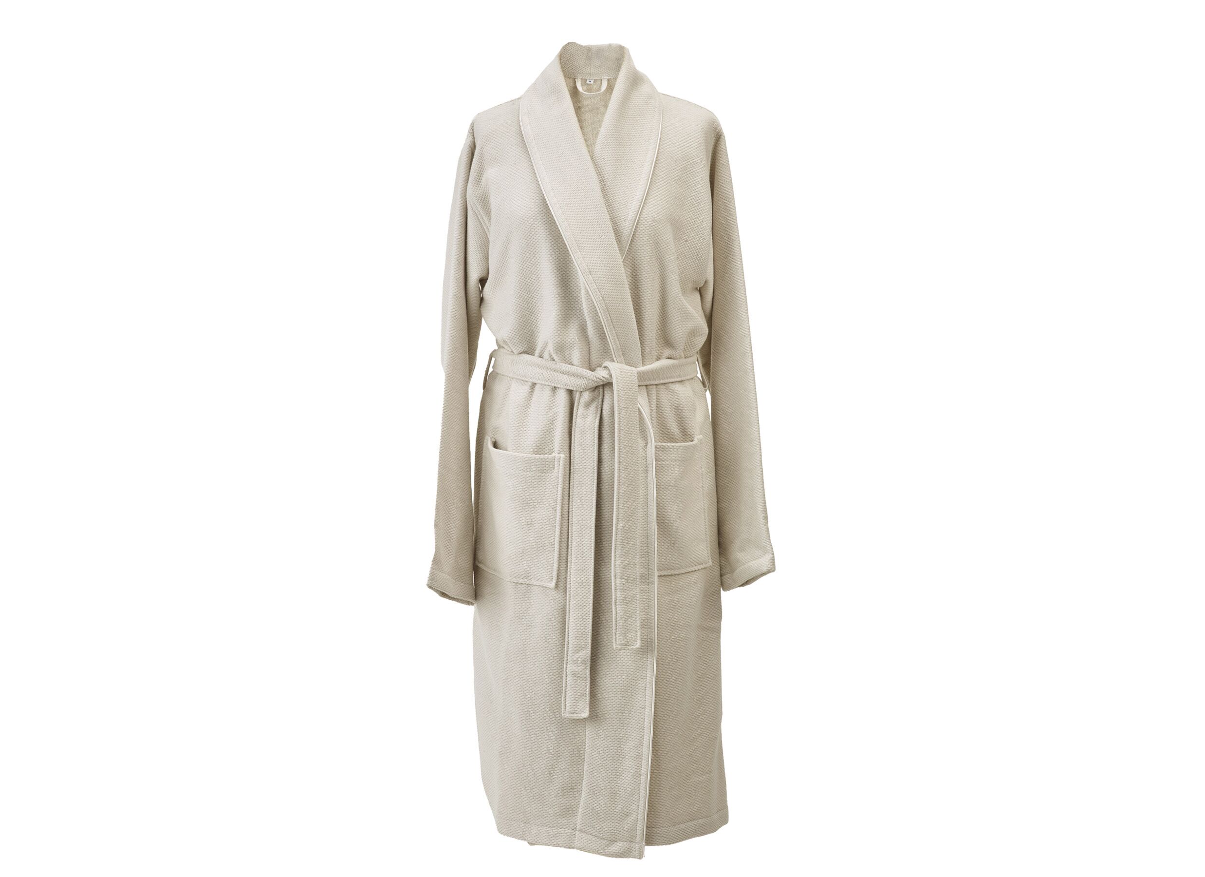Plus Important - Peignoir Brooklyn M - coton biologique - desert