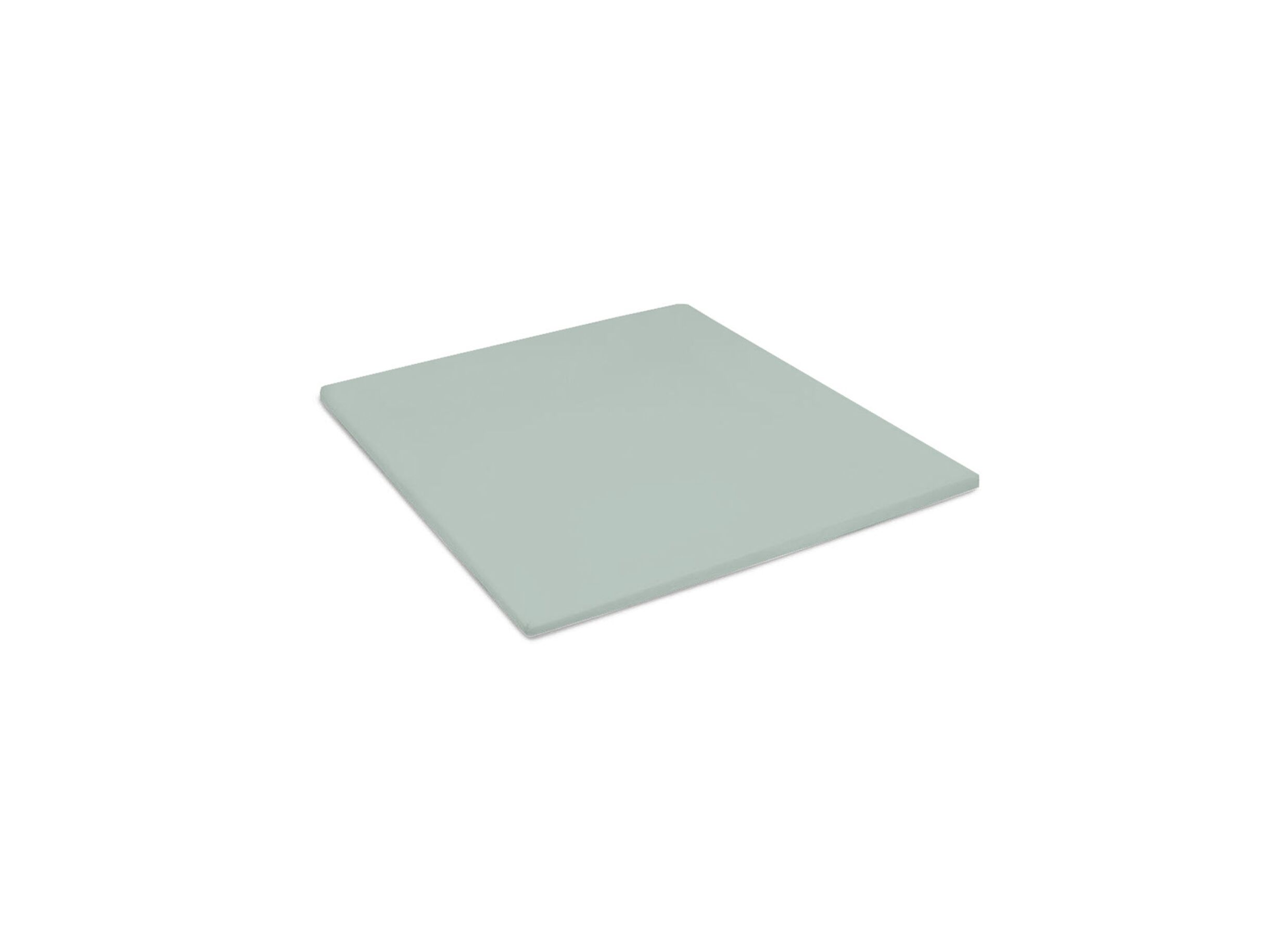 Hoeslaken topper 180x200/200x220cm - katoen - aqua - Drap-housse topper 180x200/200x220cm - coton - aqua