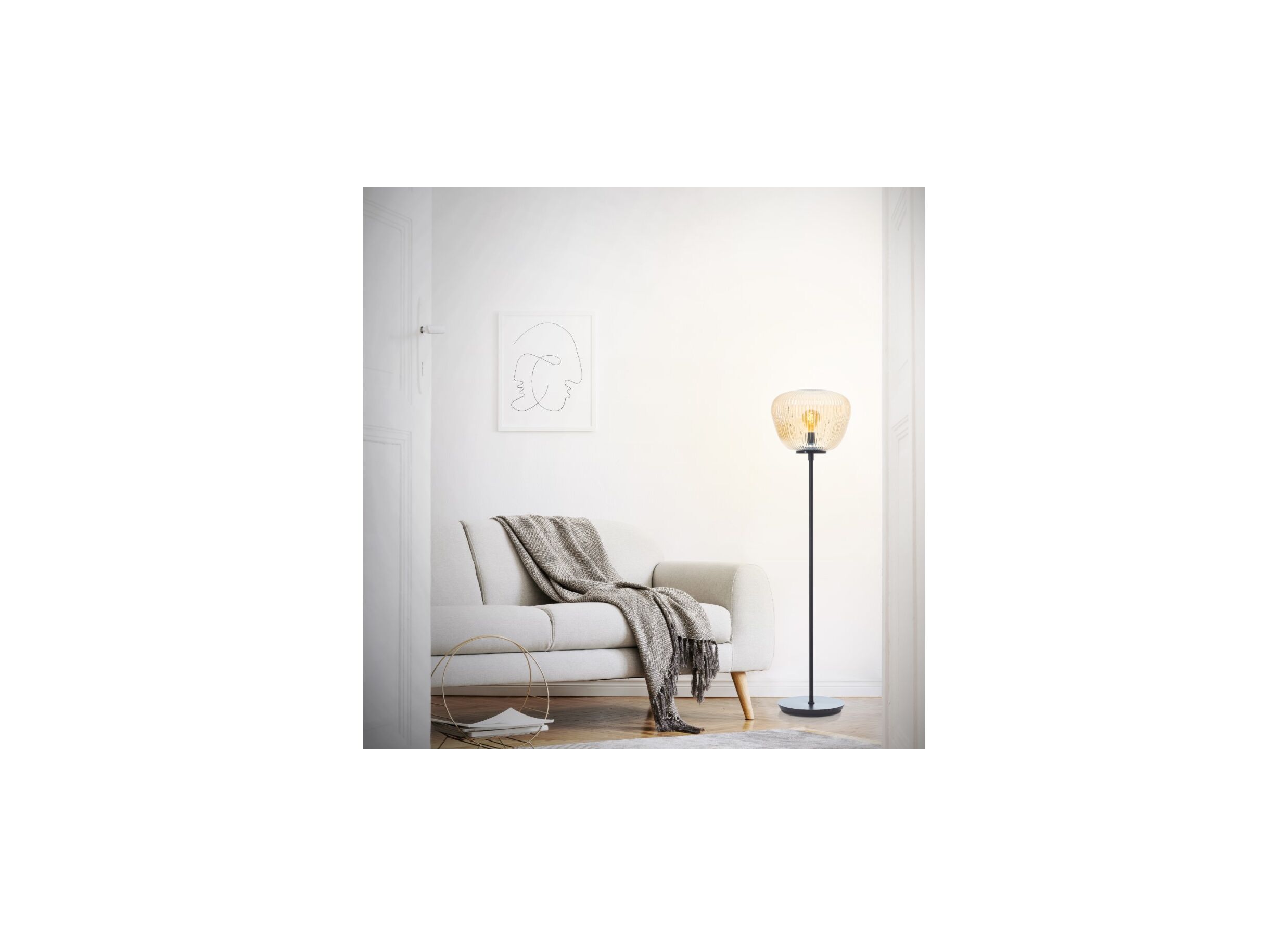 Foto ambiance - Lampadaire Kaizen H140cm