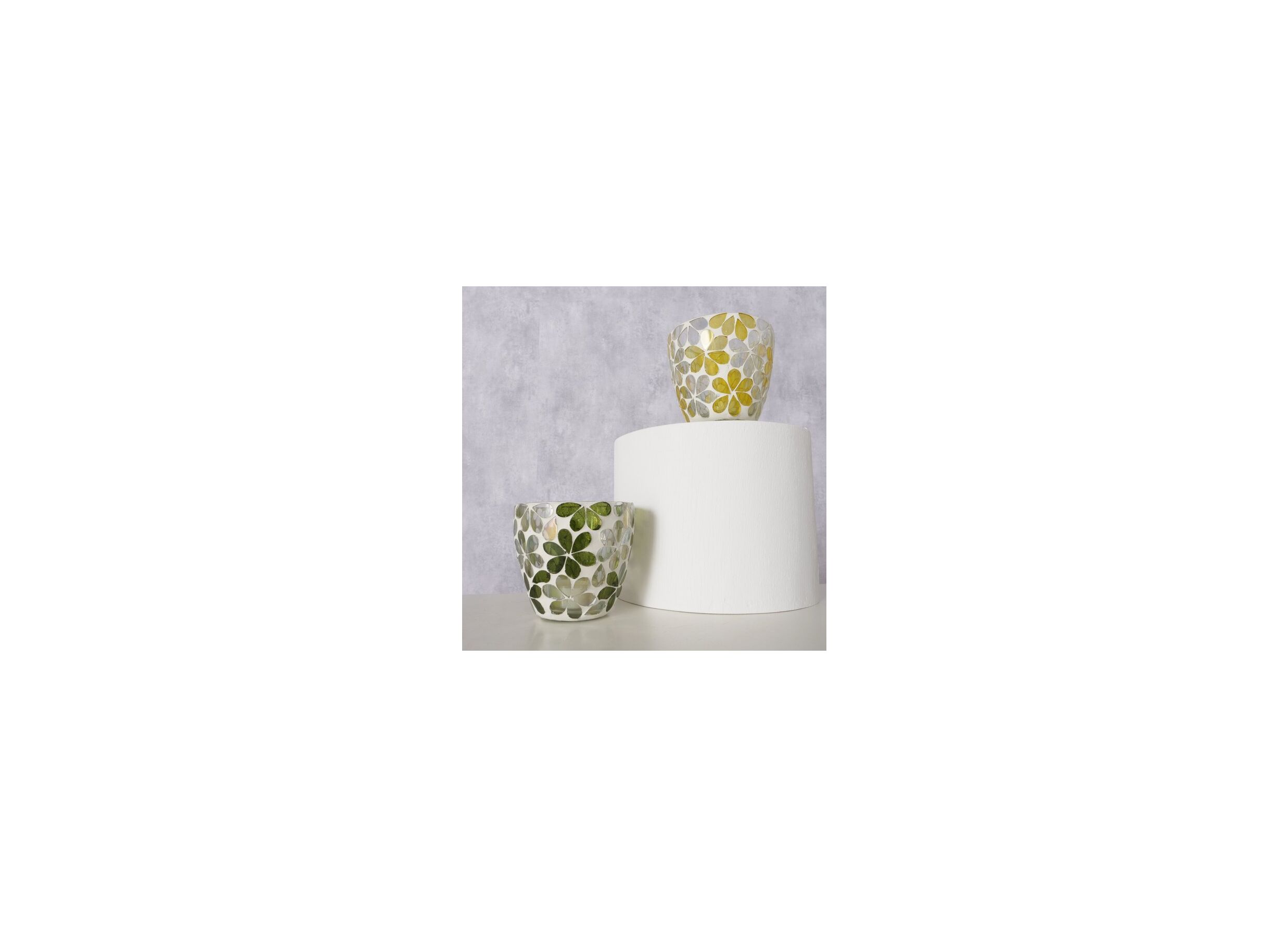 Foto ambiance - Porte-bougie Butine H8cm