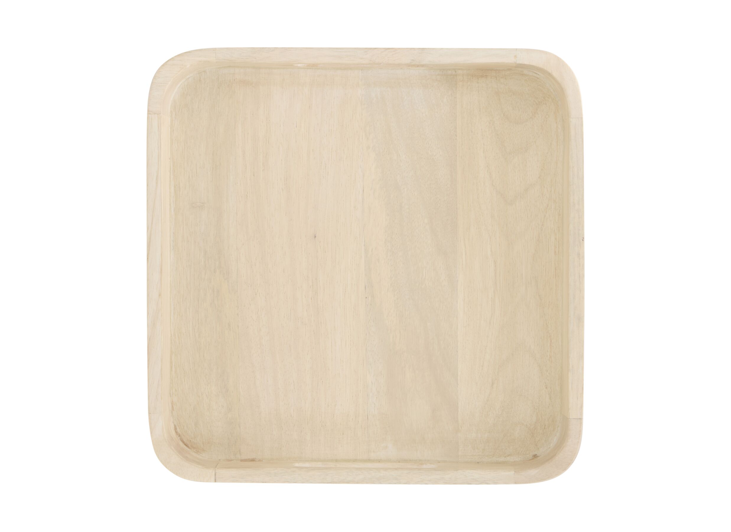 Overzichtsfoto - Dienblad 34,5x34,5x4cm - mangohout - beige