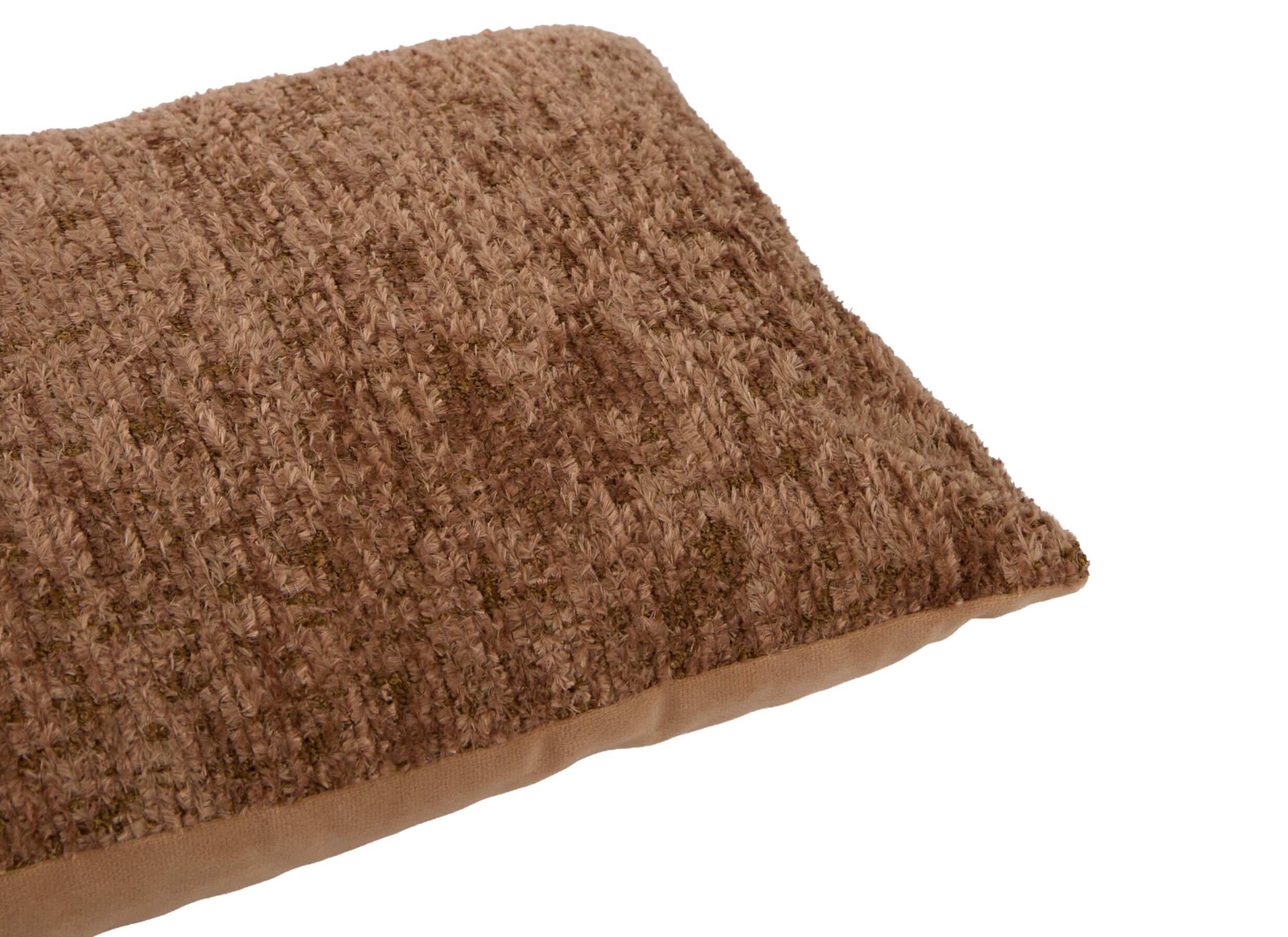 Detail - Coussin Esbly 60x30cm - tissu - vieux rose