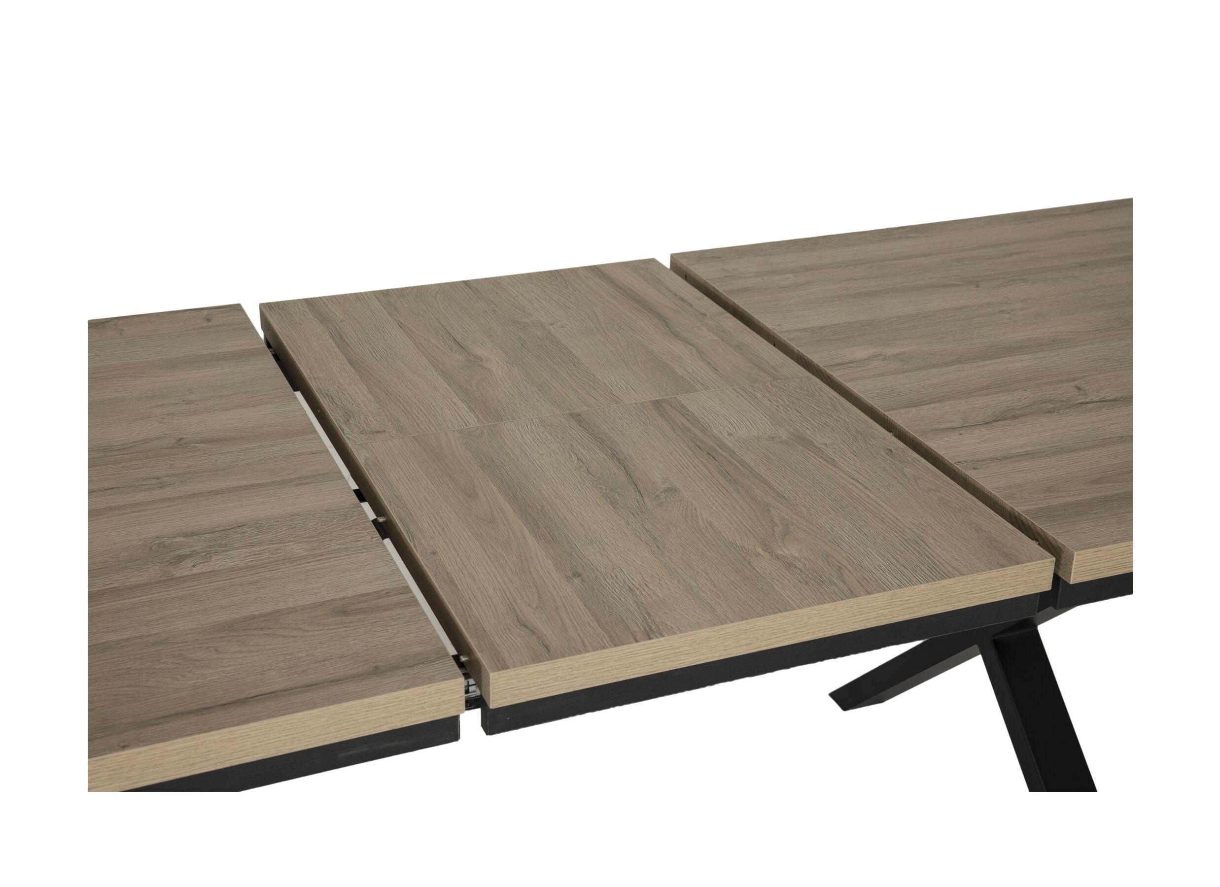 Detailfoto - Tafel Tibo 190/250x100cm - melamine - french oak