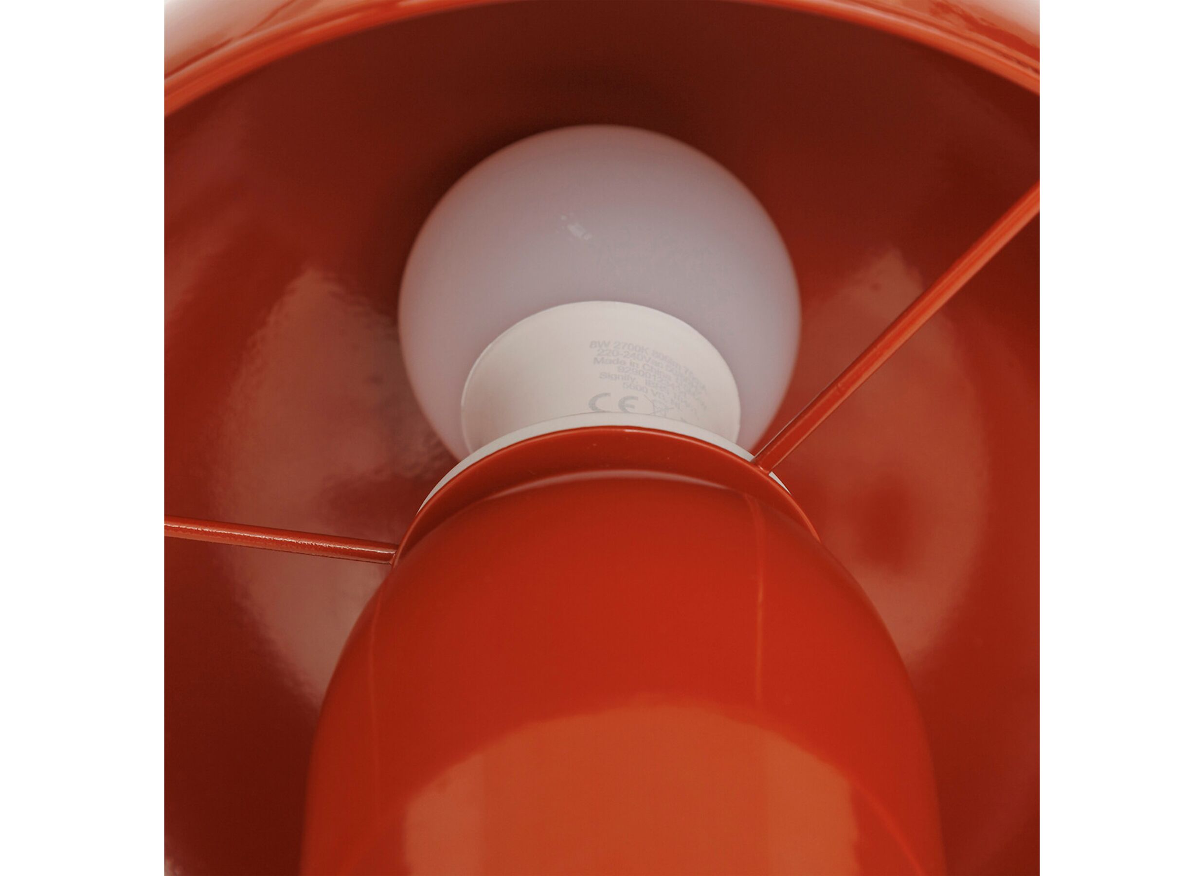 Detail - Lampe de table Champignon Lito Ø20xH24,5cm E27 - métal - terre cuite