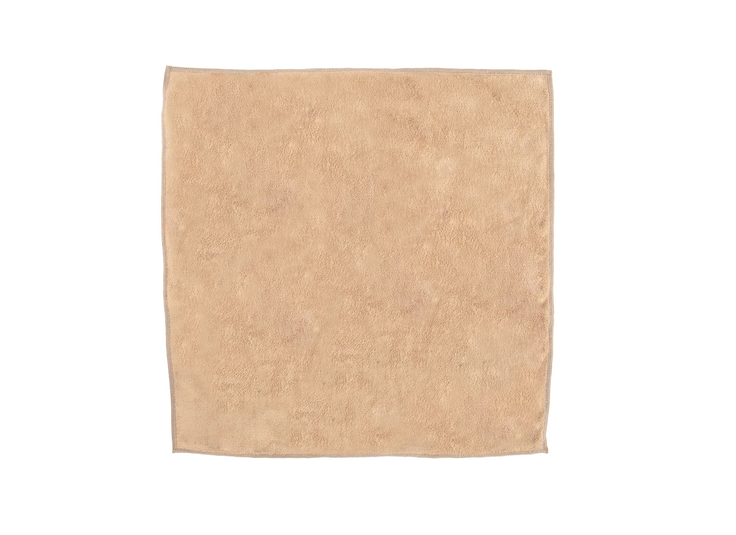 Overzichtsfoto - Handdoek Essentials 50x50cm - microvezel - zand set van 2