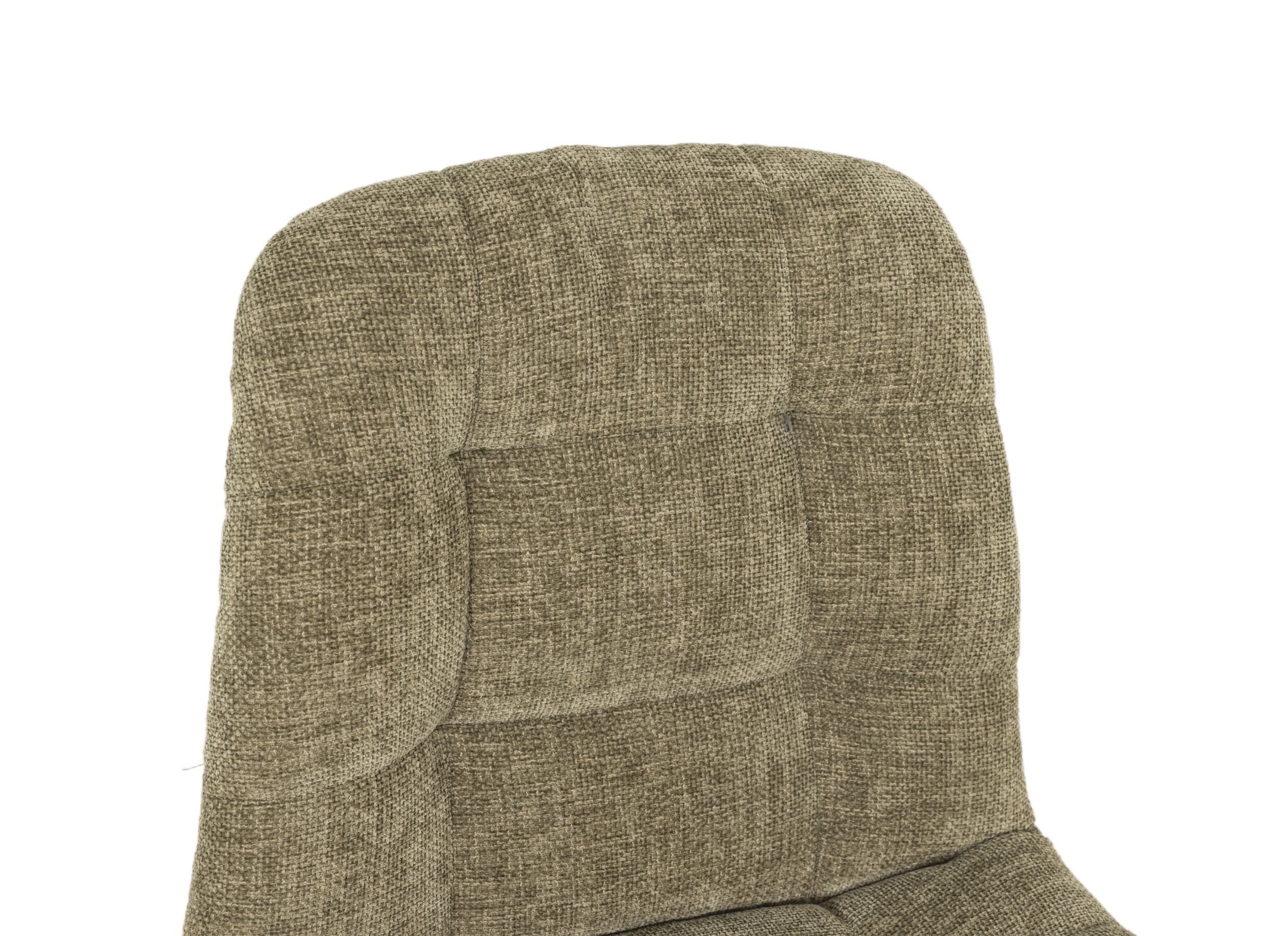 Detail - Chaise Cassian 49x54x86cm - tissu - vert olive
