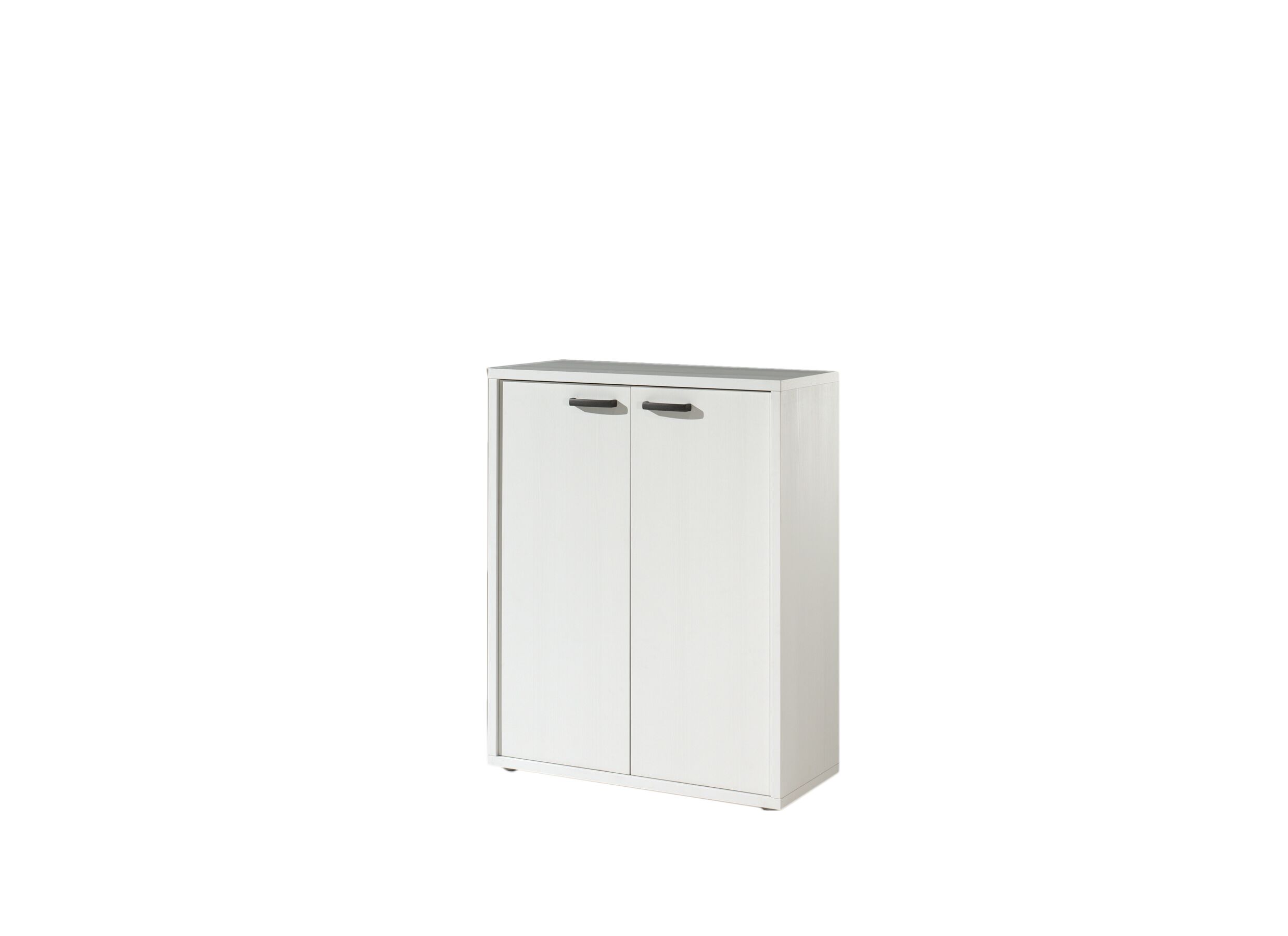 Opbergkast Pronto 1 90x112x40cm - melamine - wit