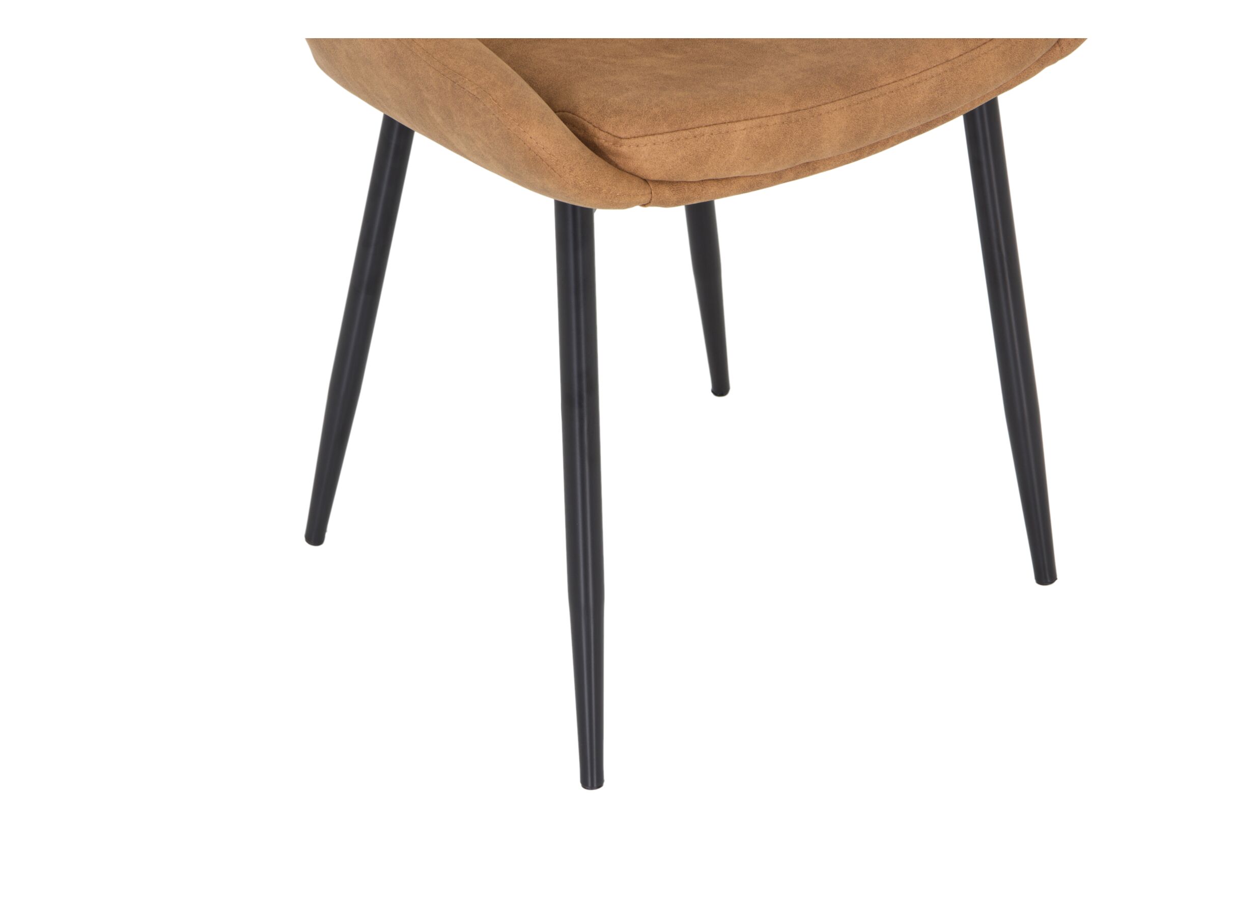 Kuipstoel Flagey 48x49x86cm - microvezel - lichtbruin
