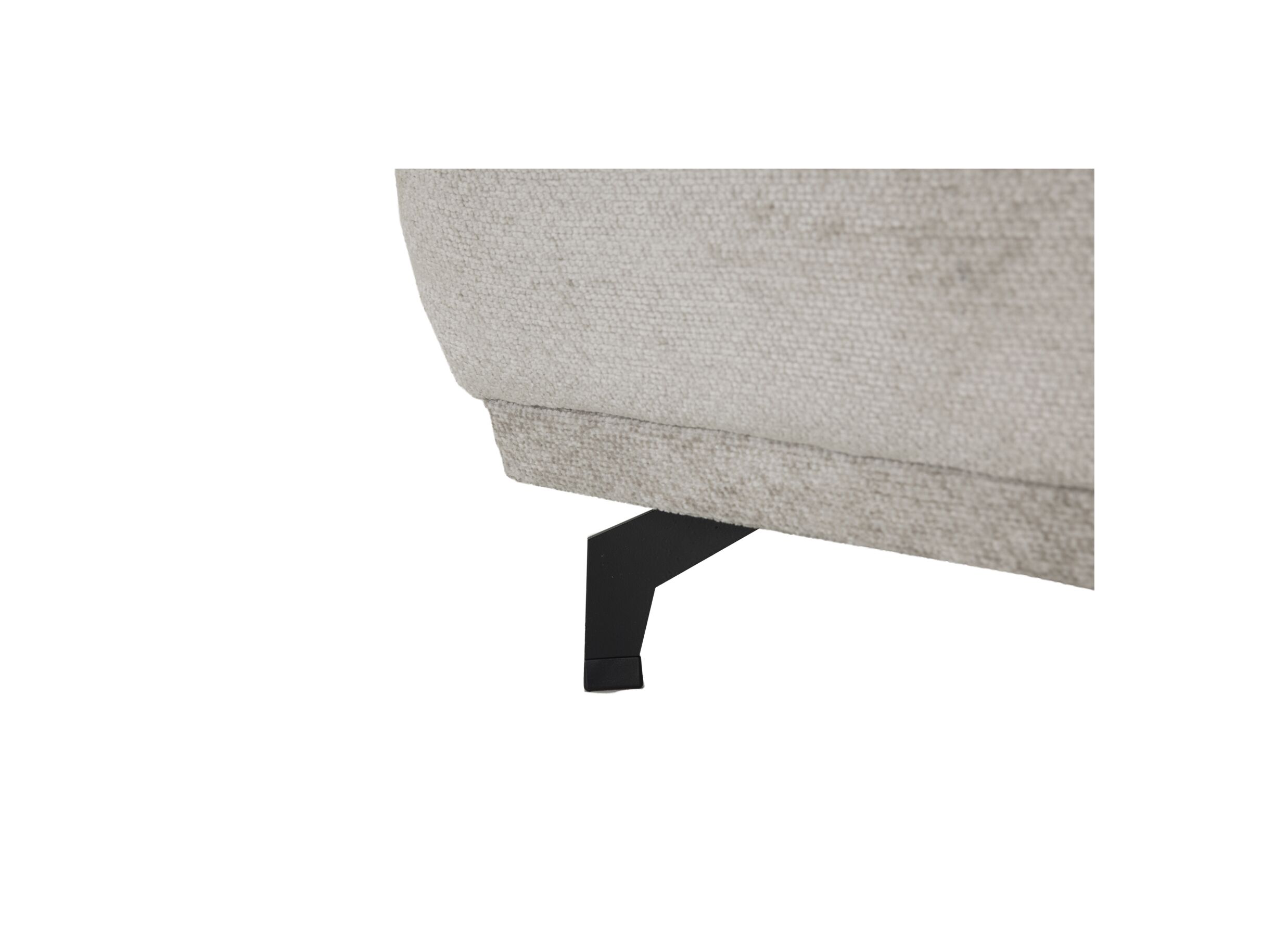 Detailfoto - Hoeksalon Mats 372x227cm - stof - lichtgrijs