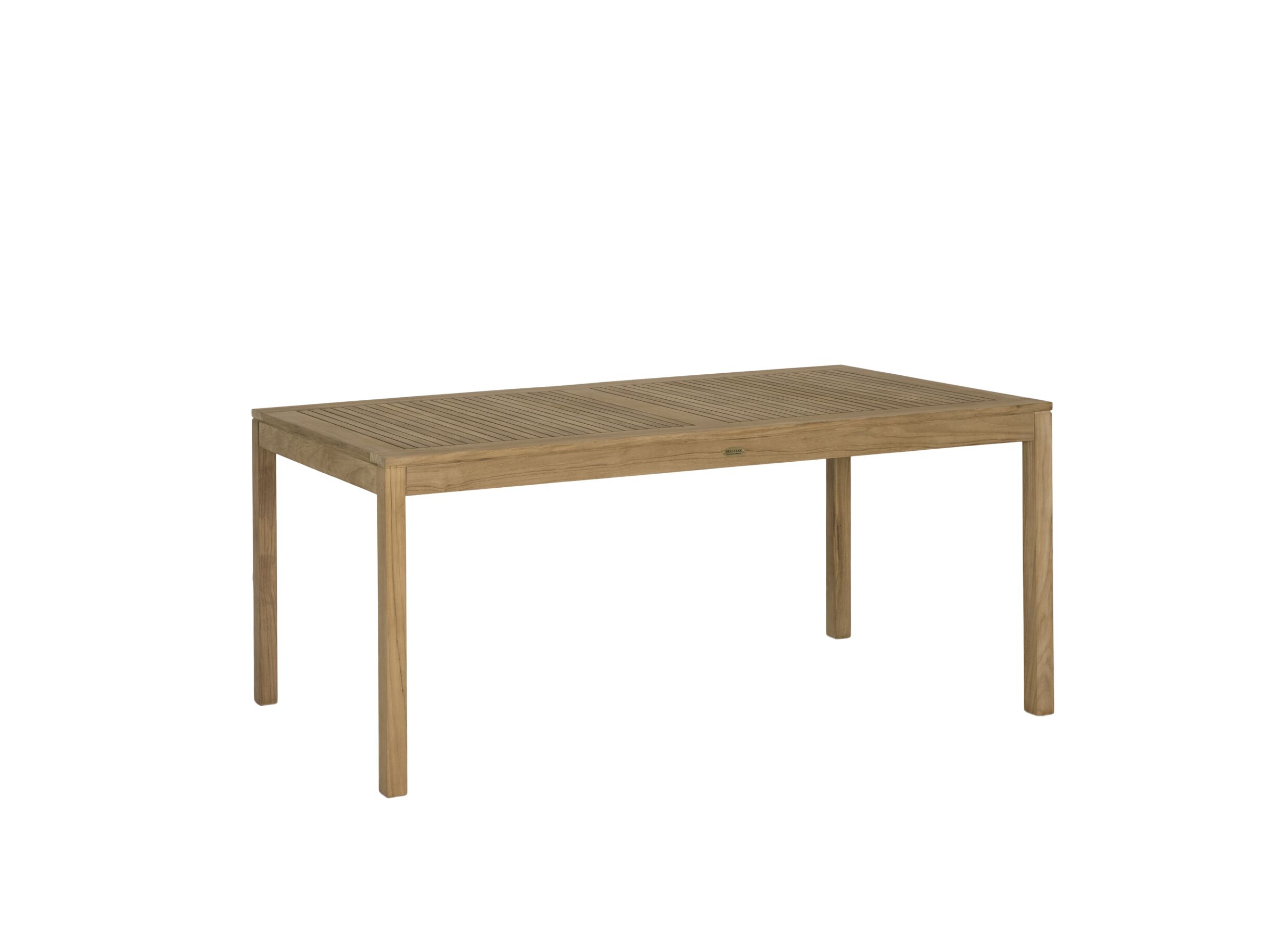 Plus Important - Table de jardin Voodoo 180x90cm - teck massif - naturel