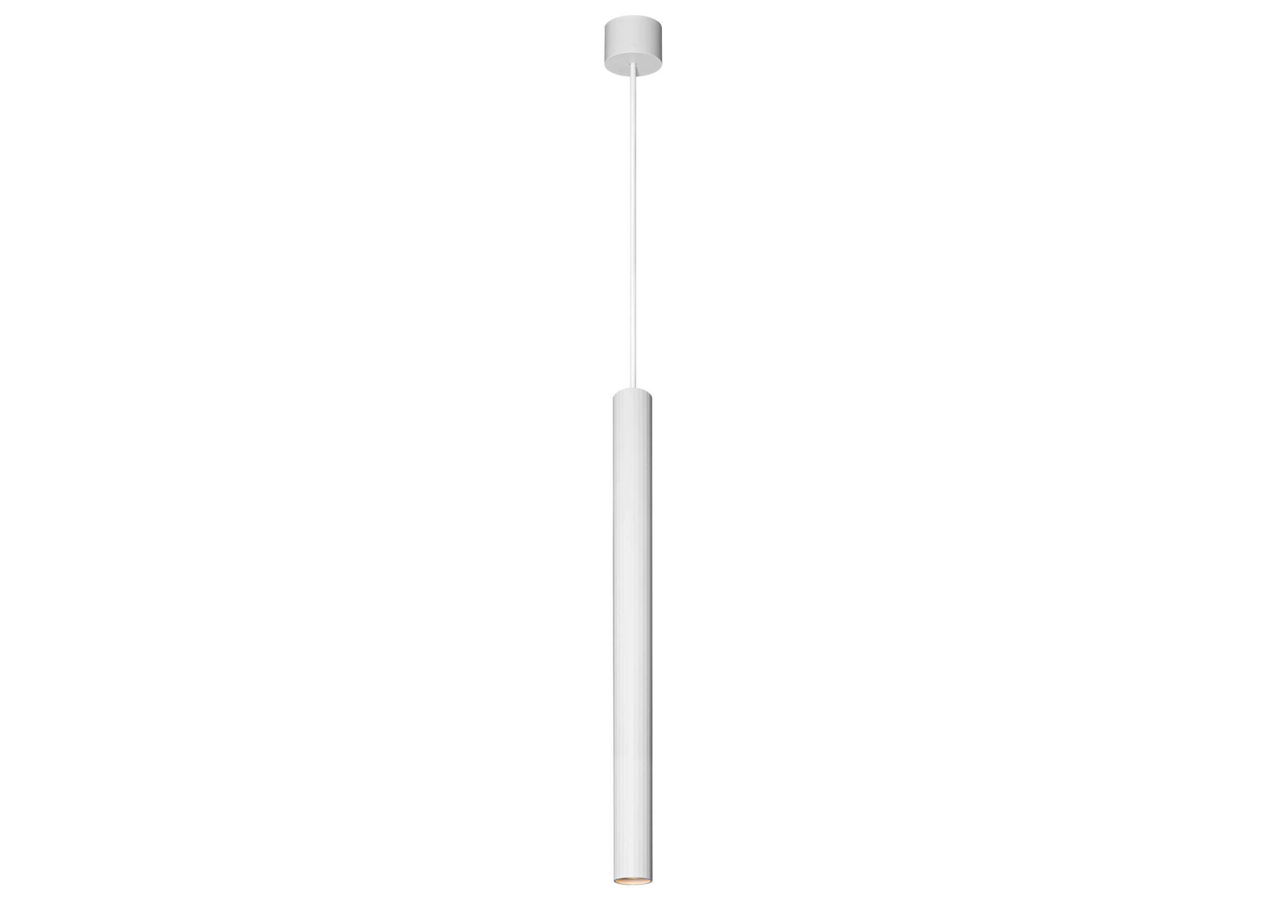 Hanglamp 60cm GU4 - aluminium - wit - Suspension 60cm GU4 - aluminium - blanc