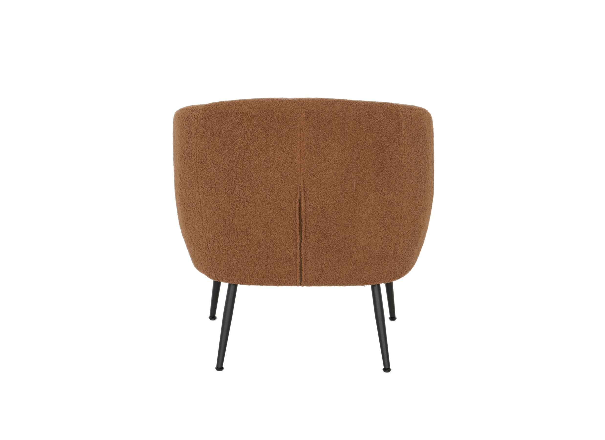 Fauteuil Teddy Bear 68x70x73cm - bouclé - roest