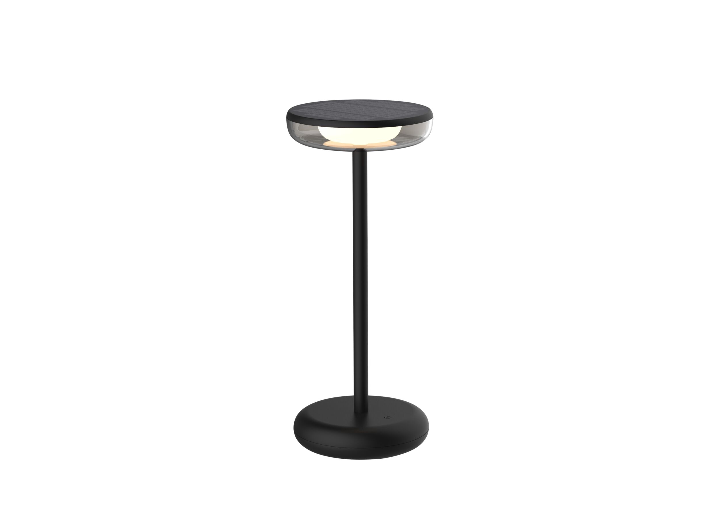Solar tafellamp Bobbie H27 - kunststof - zwart - Lampe de table solaire Bobbie H27 - plastique - noir
