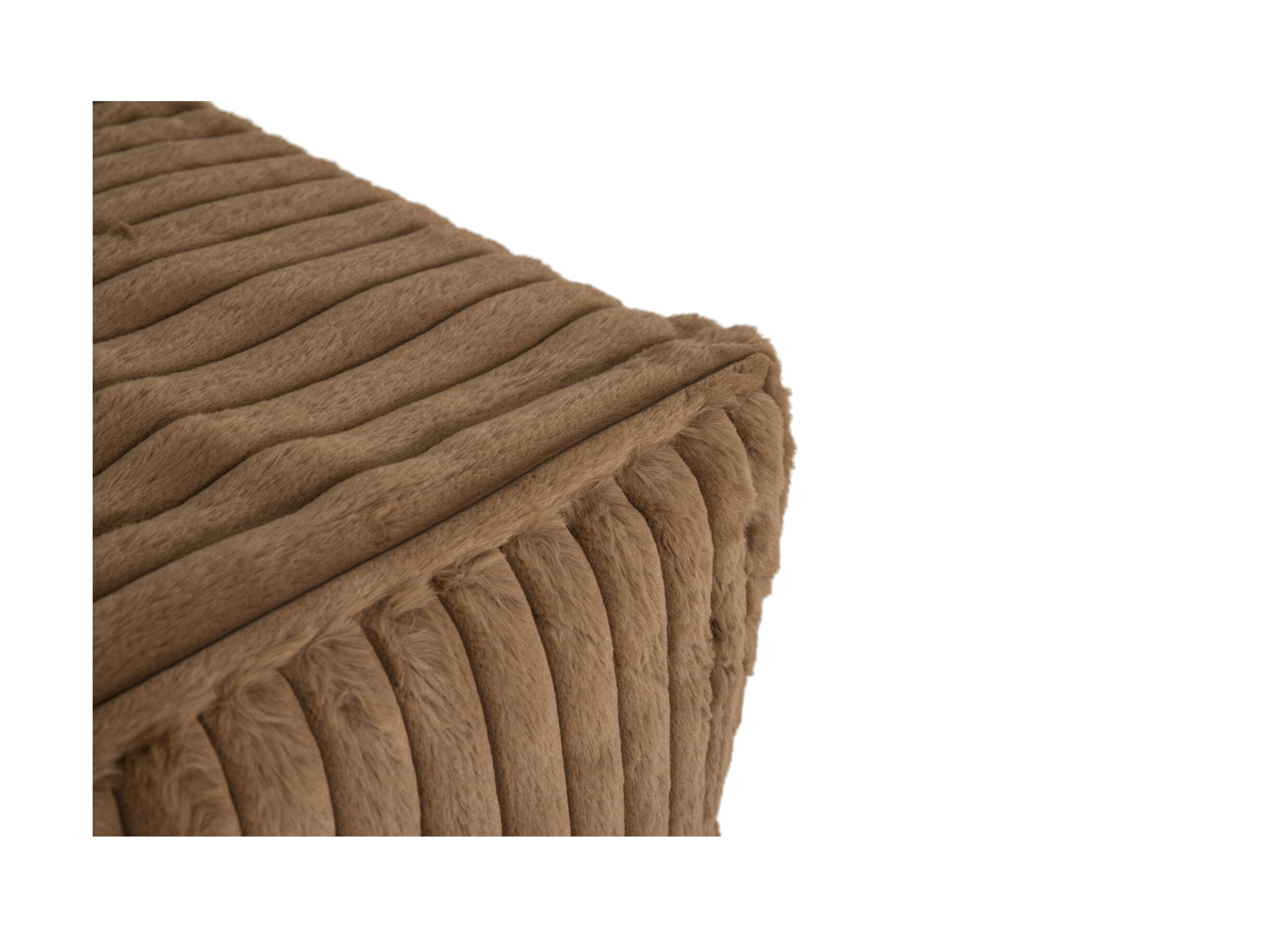 Detailfoto - Zitzak Sitzi 40x40cm - polyestervezel - bruin