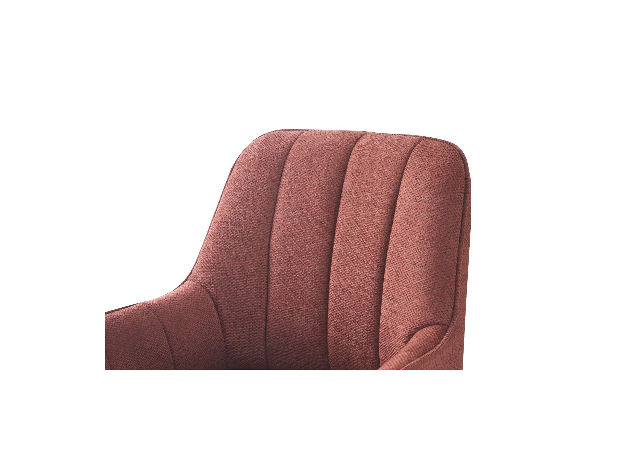 Draaistoel Bonzo 59x58x88cm - stof - rood