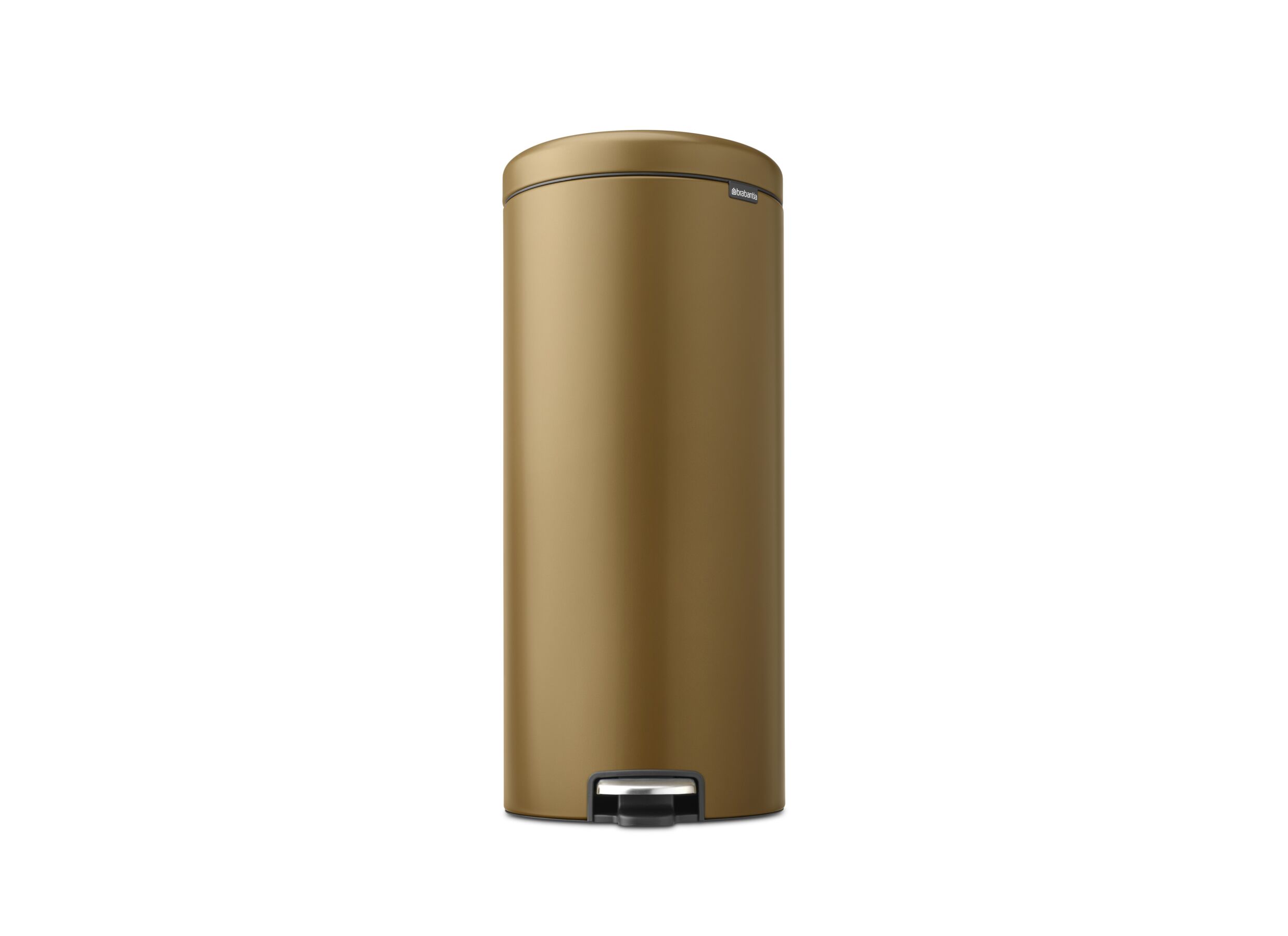 Plus Important - Poubelle à pédale NewIcon Brabantia 30L warm brass