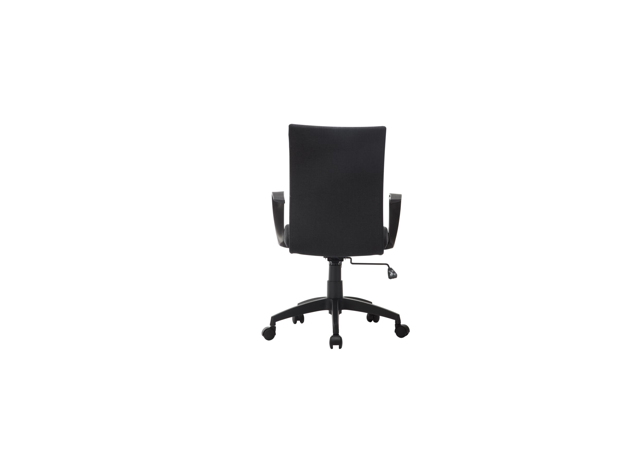 Chaise de bureau Grappa 58x55x98cm - tissu - noir & anthracite