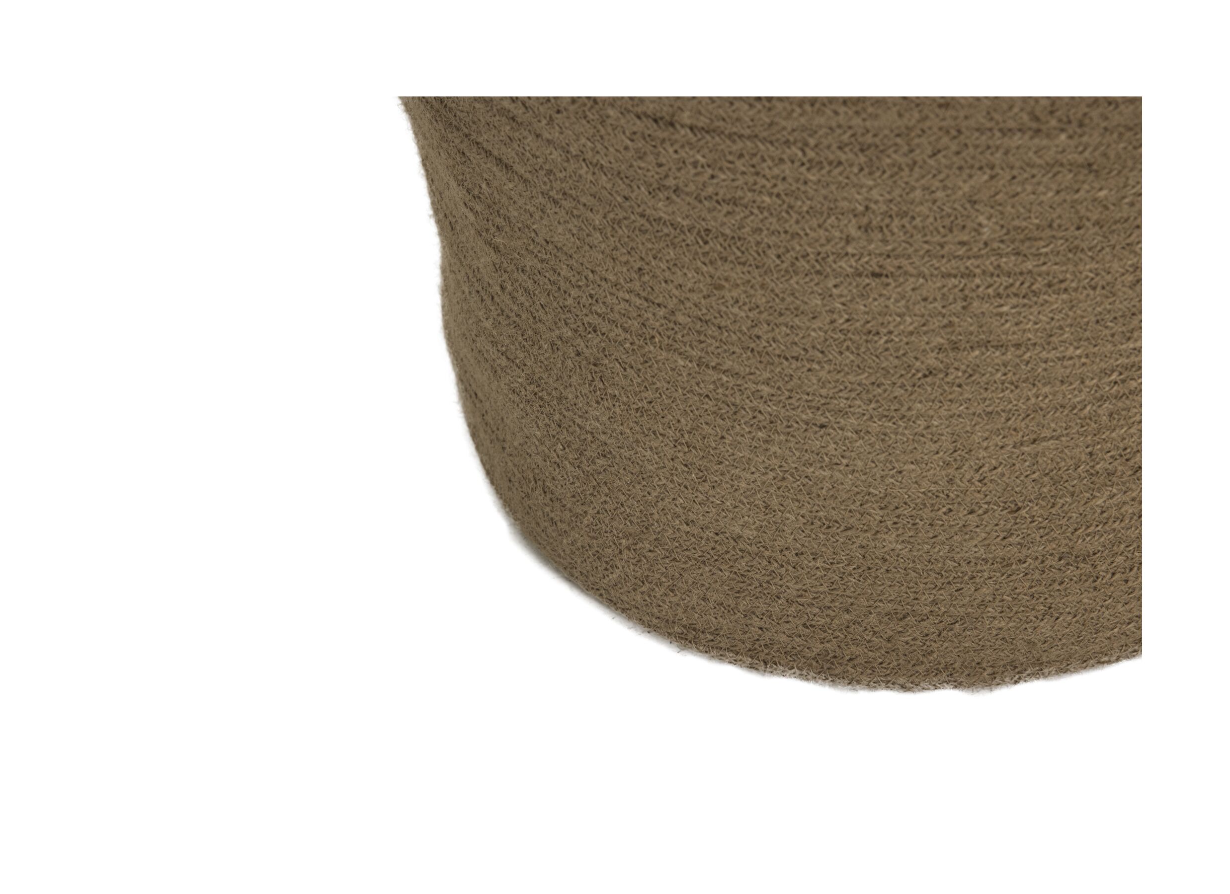 Detailfoto - Opbergmand Vergara set van 2 - jute - naturel