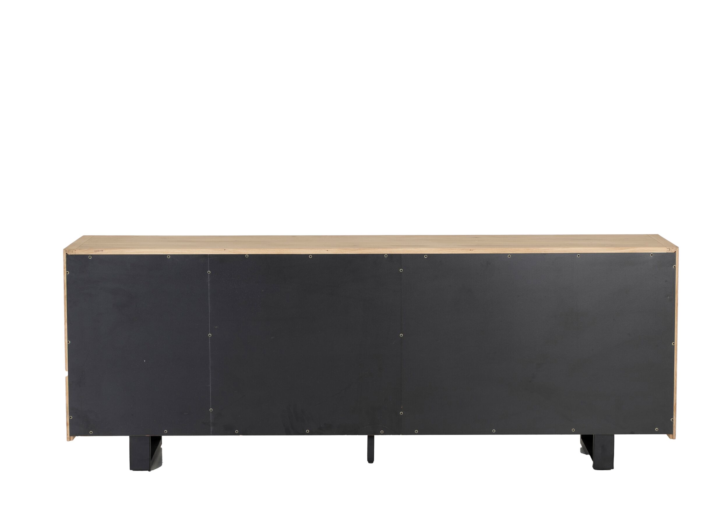 Aperçu - Buffet Ambassador 220cm - chêne massif & décor - naturel