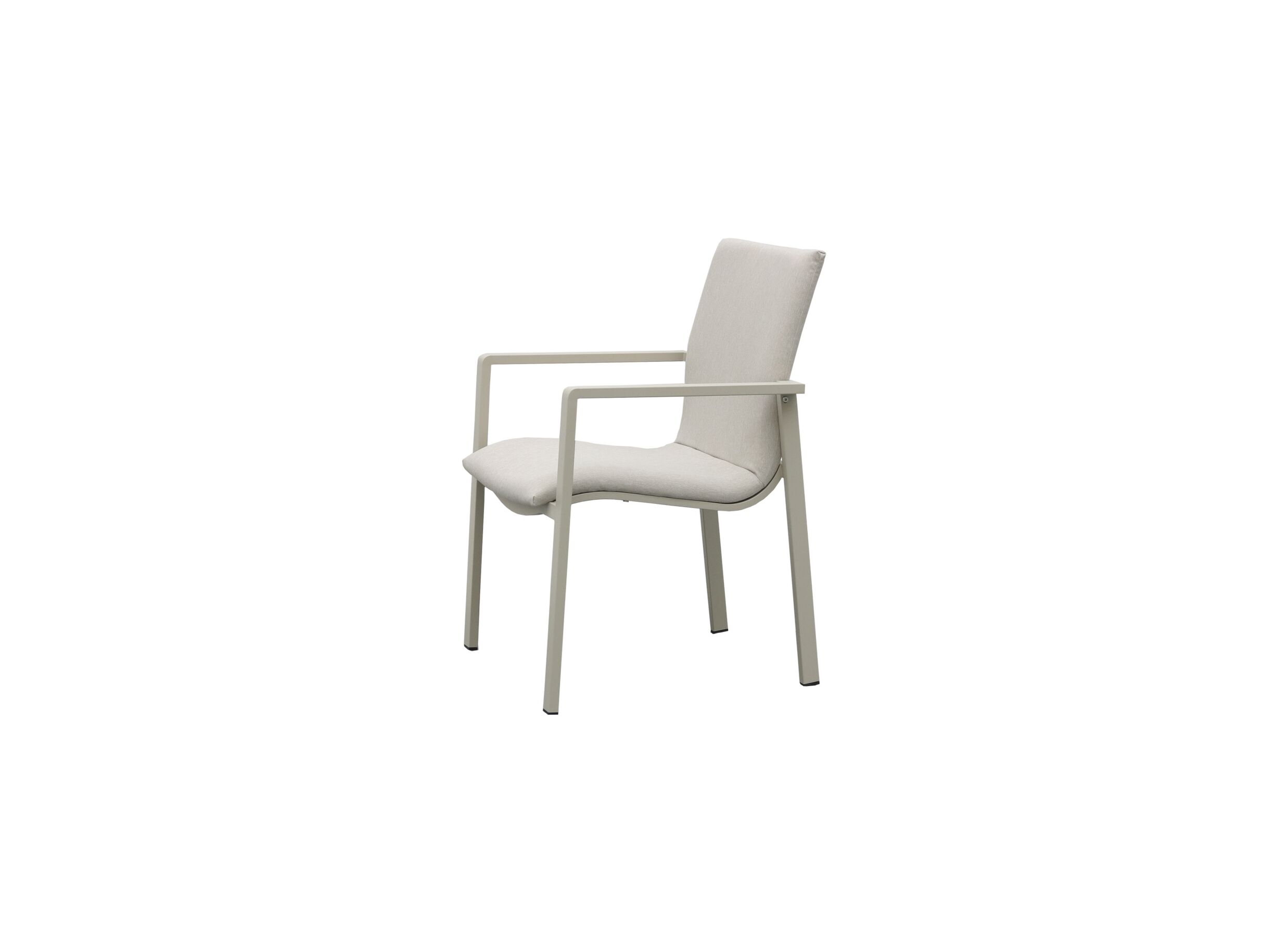 Aperçu - Chaise de jardin Cardamom 61x57x85cm - aluminium - greige