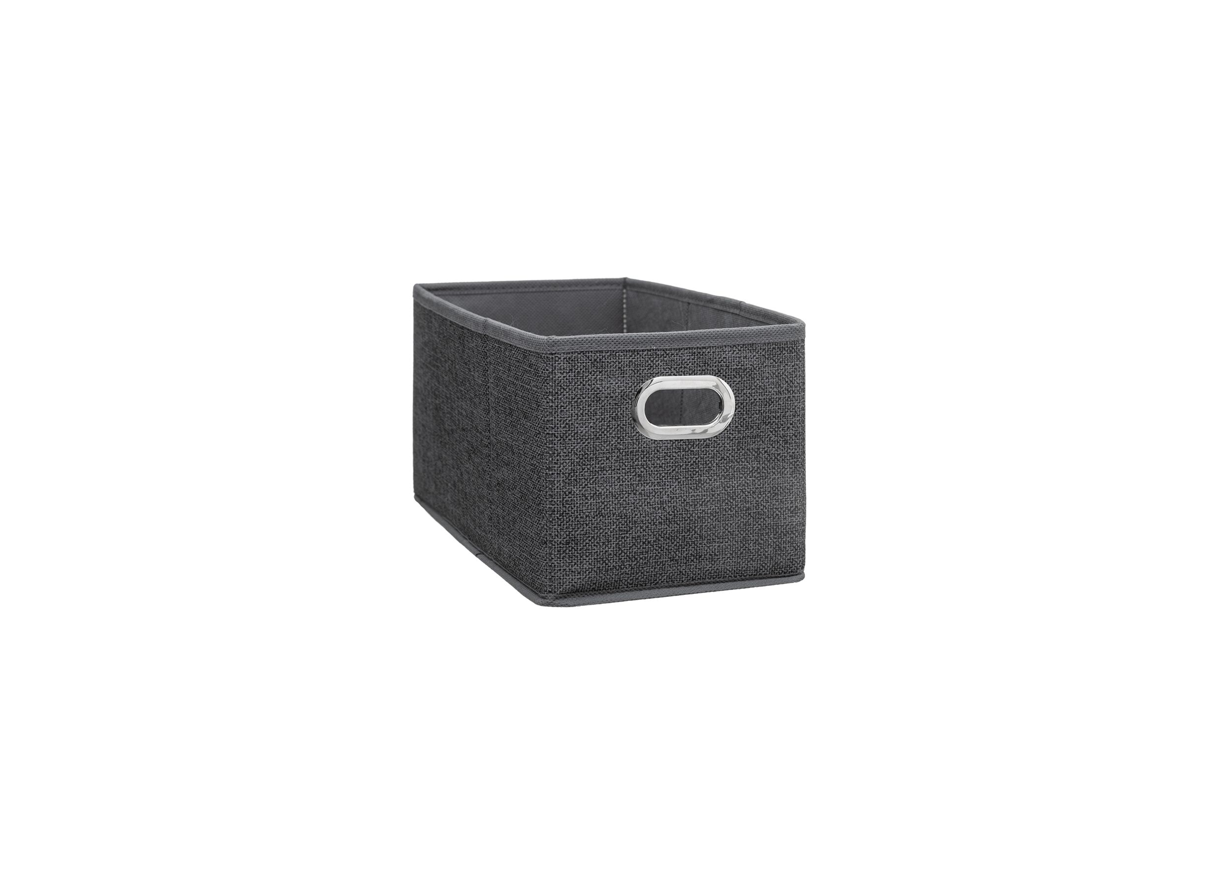 Boite de rangement 31x15x15cm gris foncé - Boite de rangement 31x15x15cm gris foncé