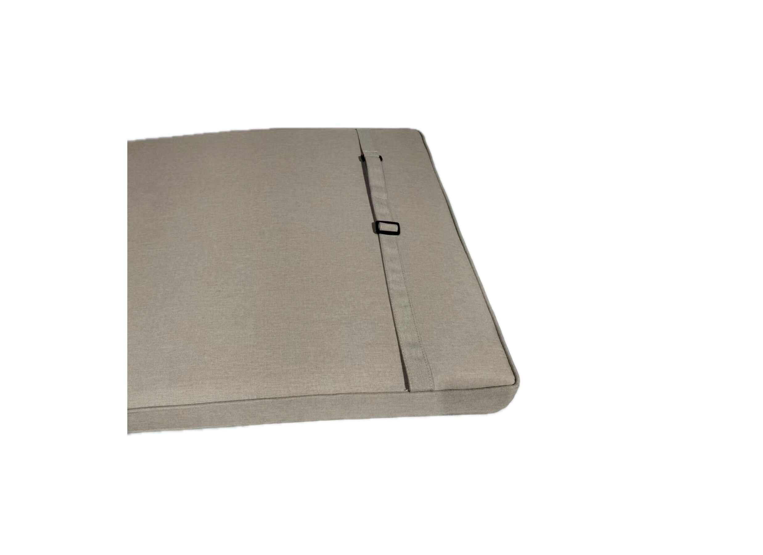 Detail - Coussin chaise longue Summertime 190x62cm - fibre polyester - beige