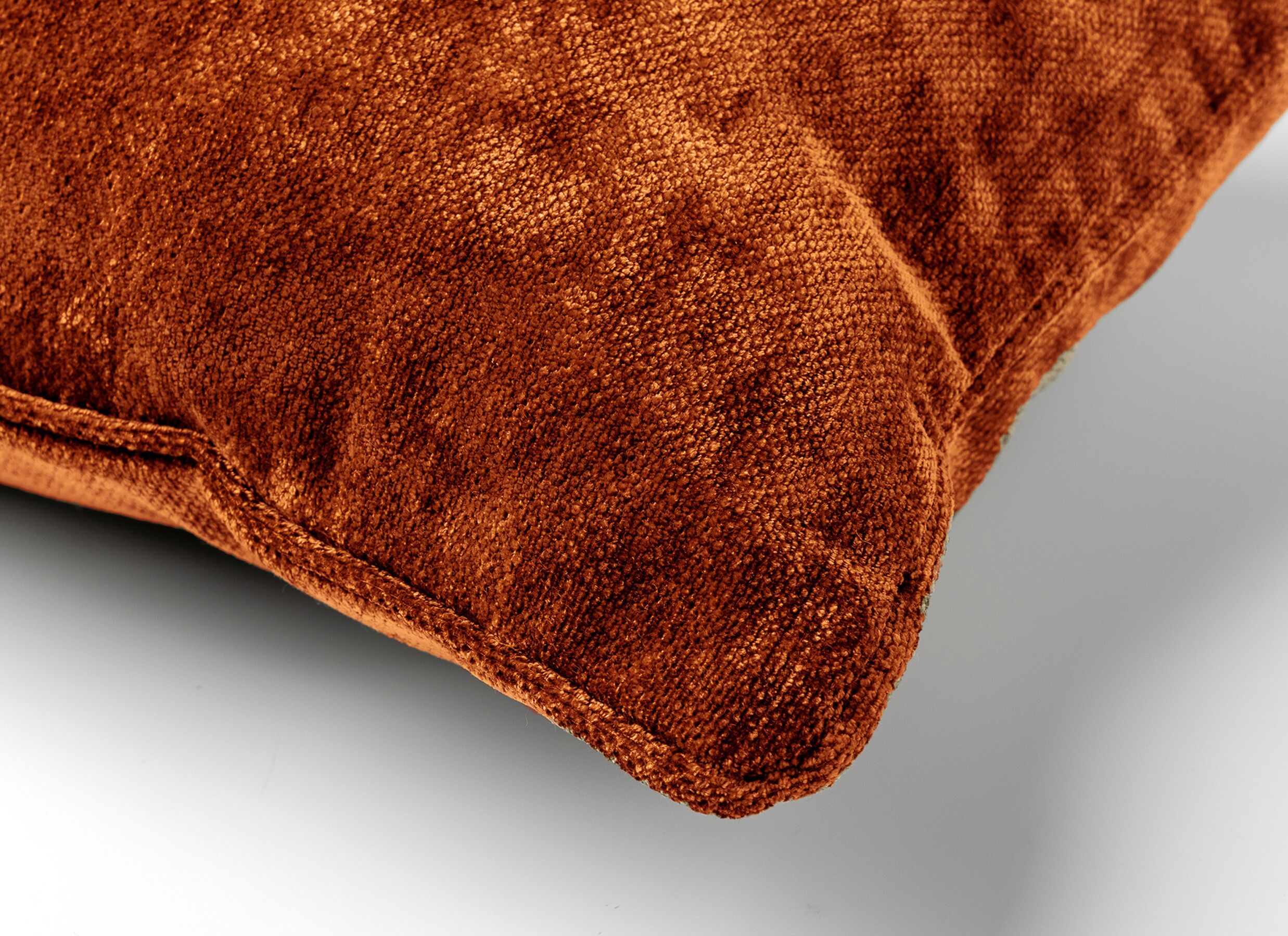 Detailfoto - Kussen Lewy 45x45cm - polyester - potters clay