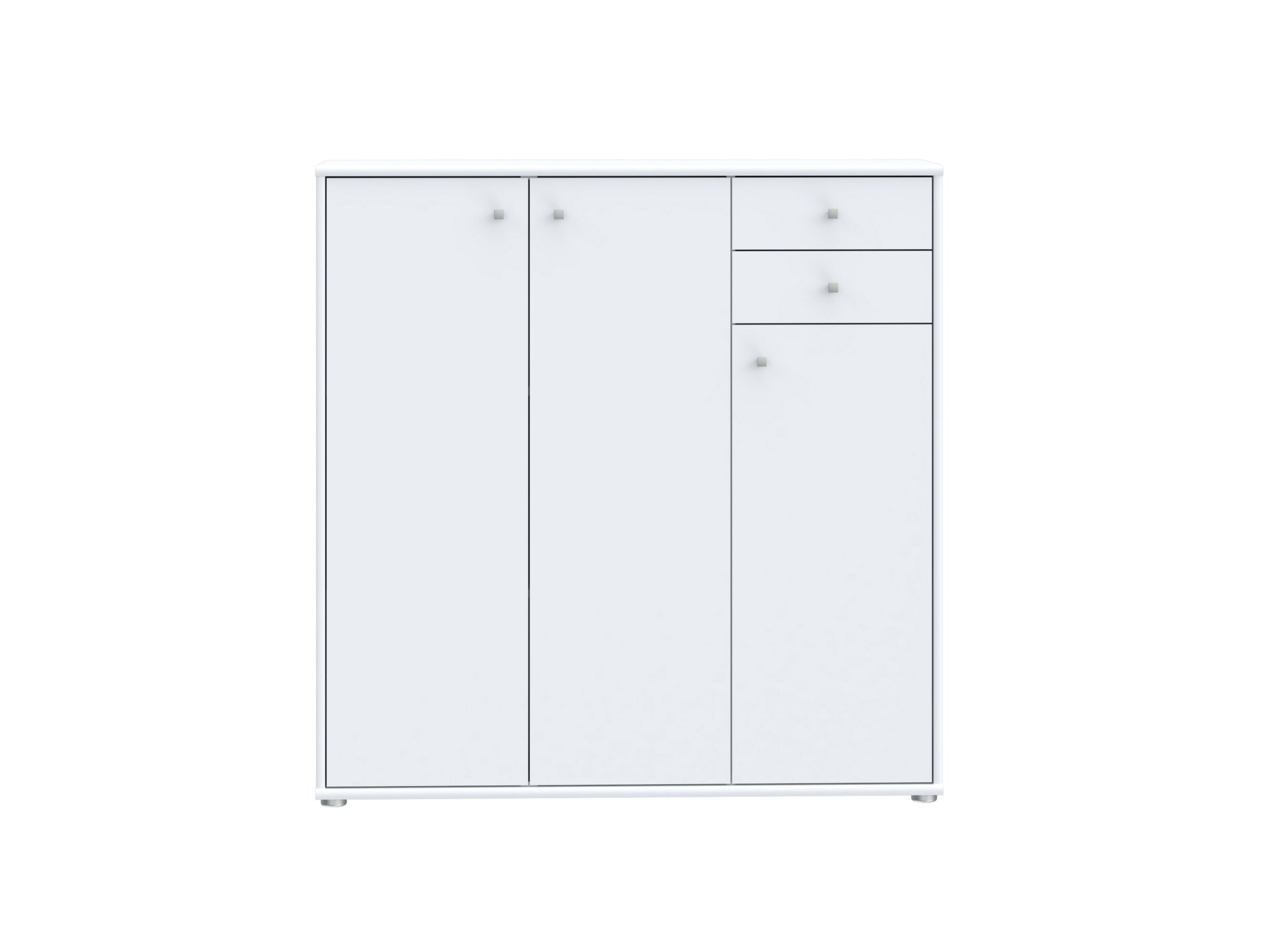 Aperçu - Commode Topic 109x35x111cm - décor - blanc