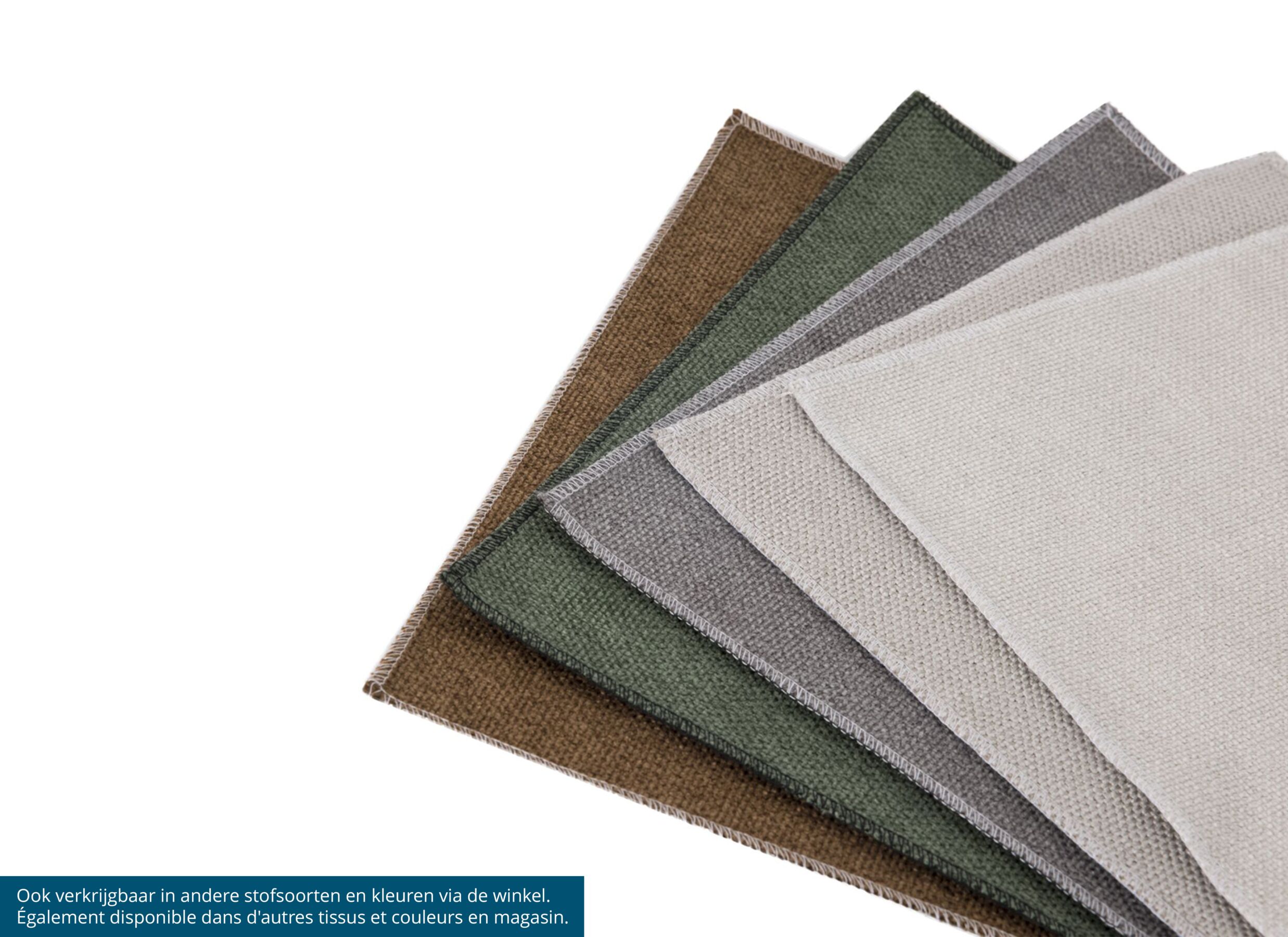 Couleurs - Canapé d'angle Enjoy 229x161 - tissu - beige