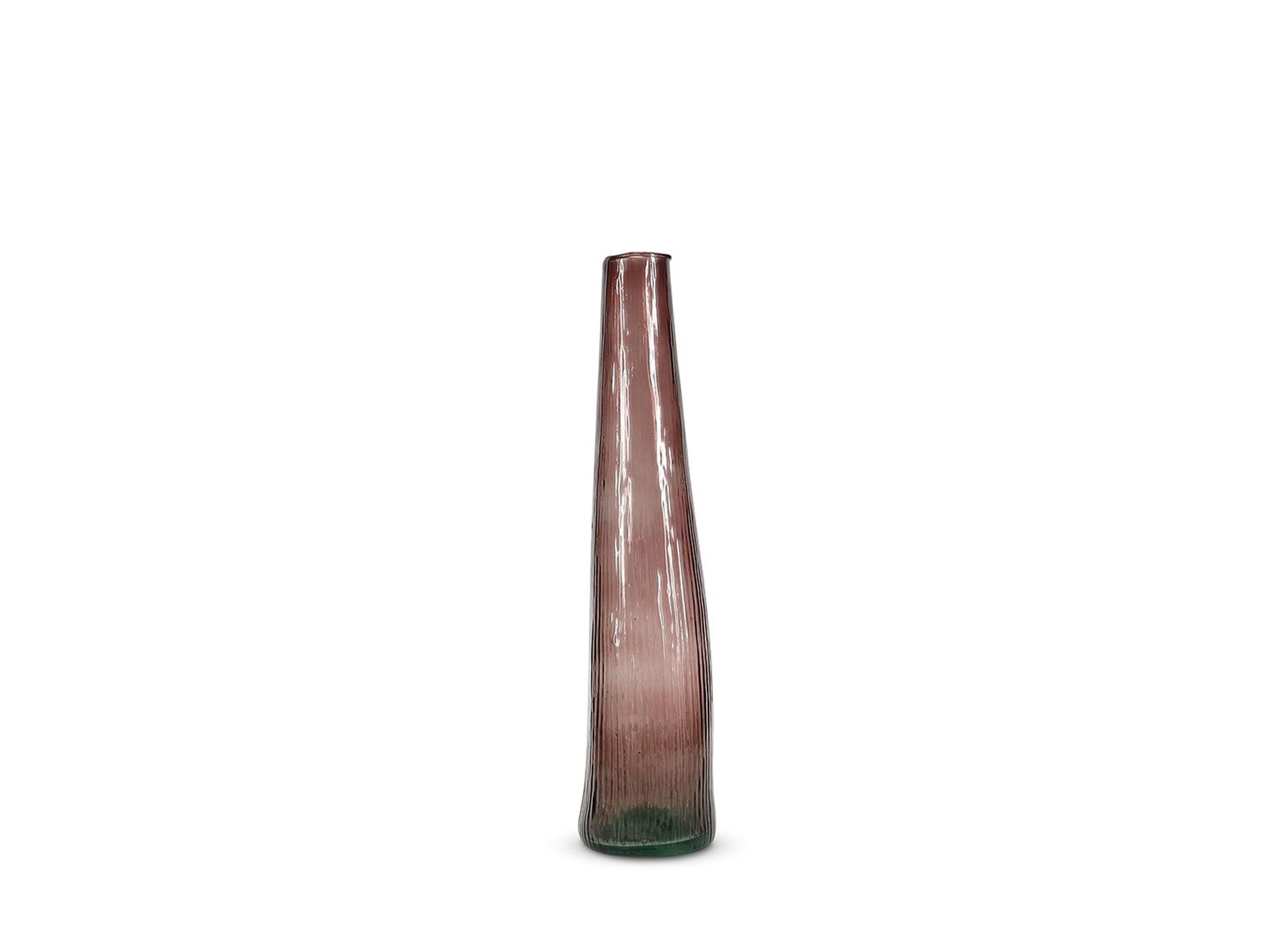 Plus Important - Vase Twig H40cm - verre - rouge bordeaux
