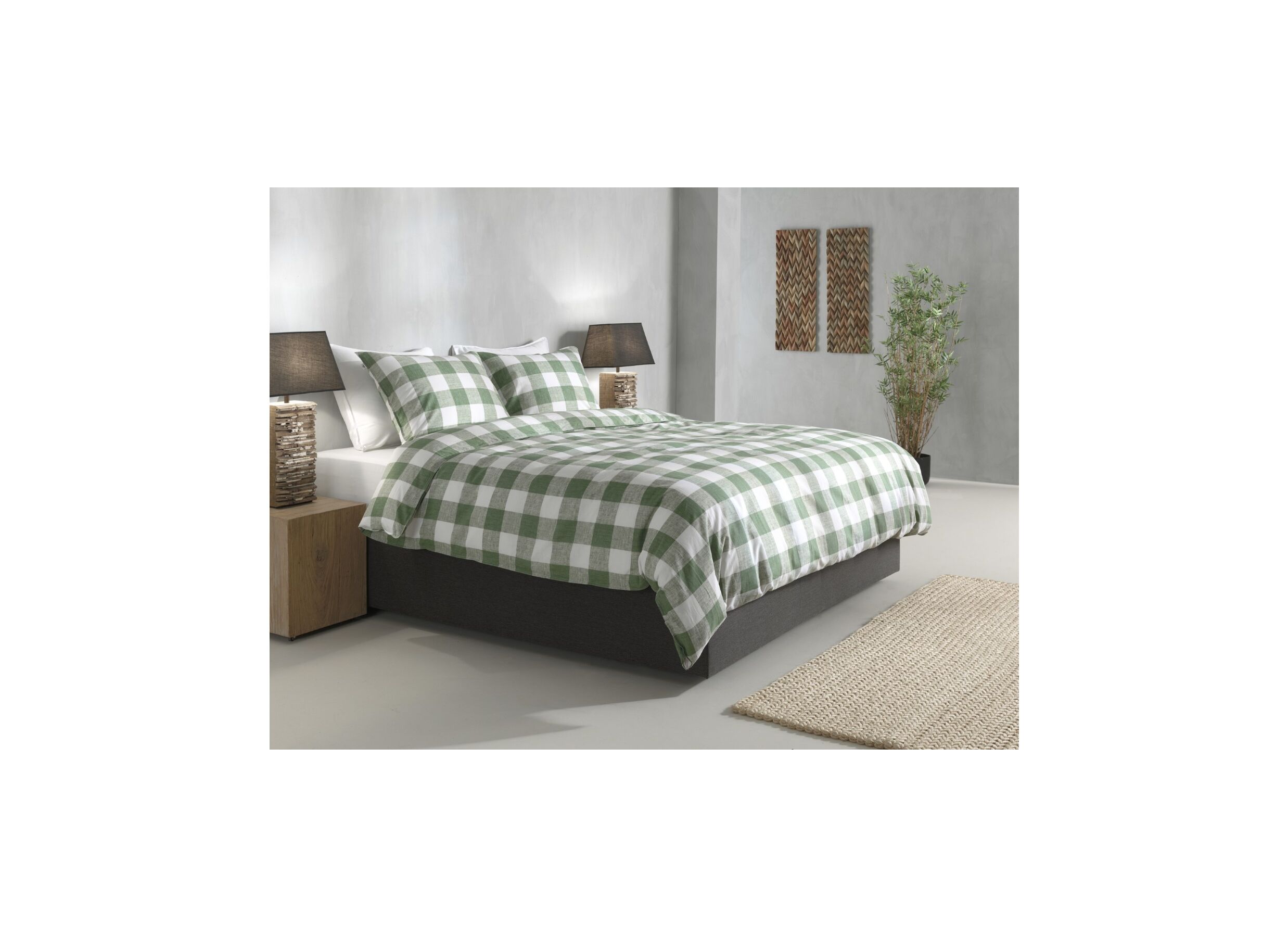 Foto ambiance - Housse de couette 260x220cm coton
