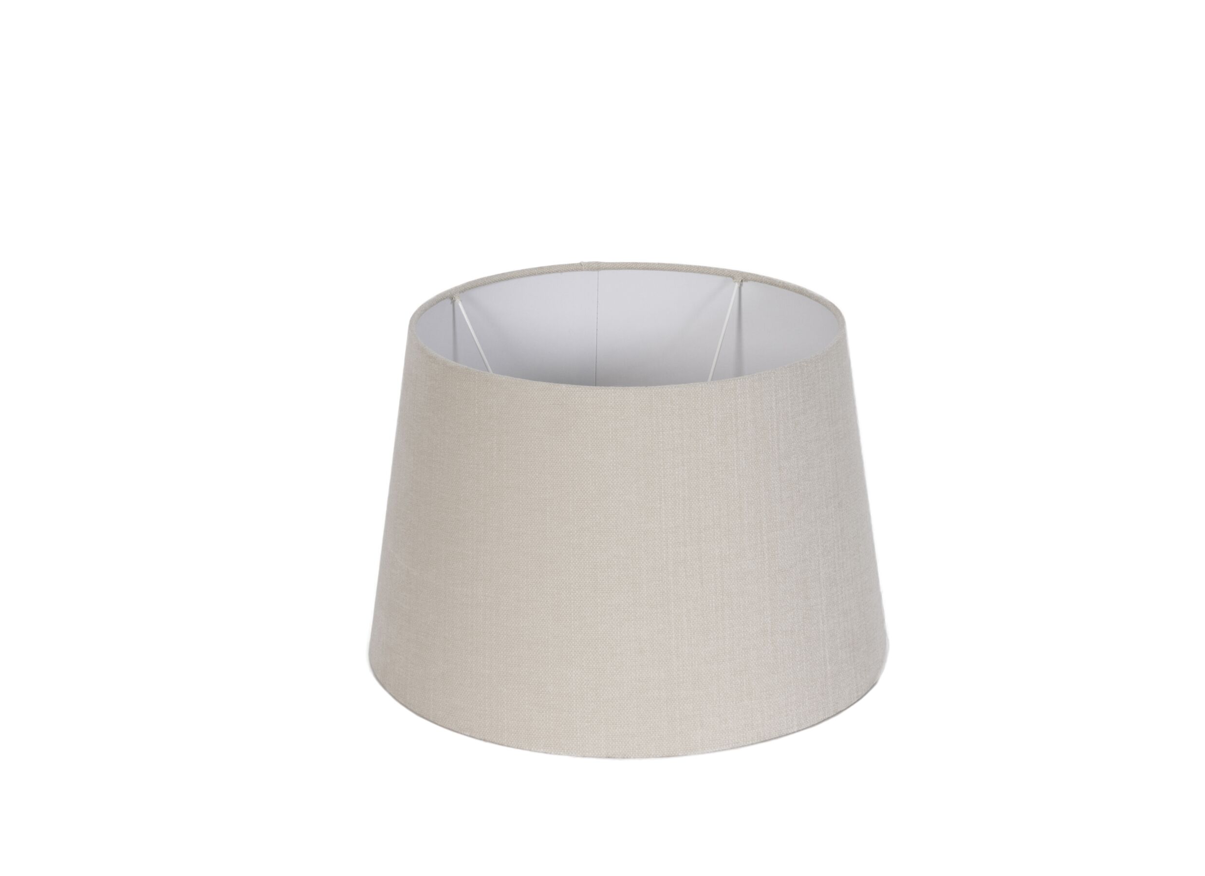 Plus Important - Abat-jour Ø45cm - tissu - beige