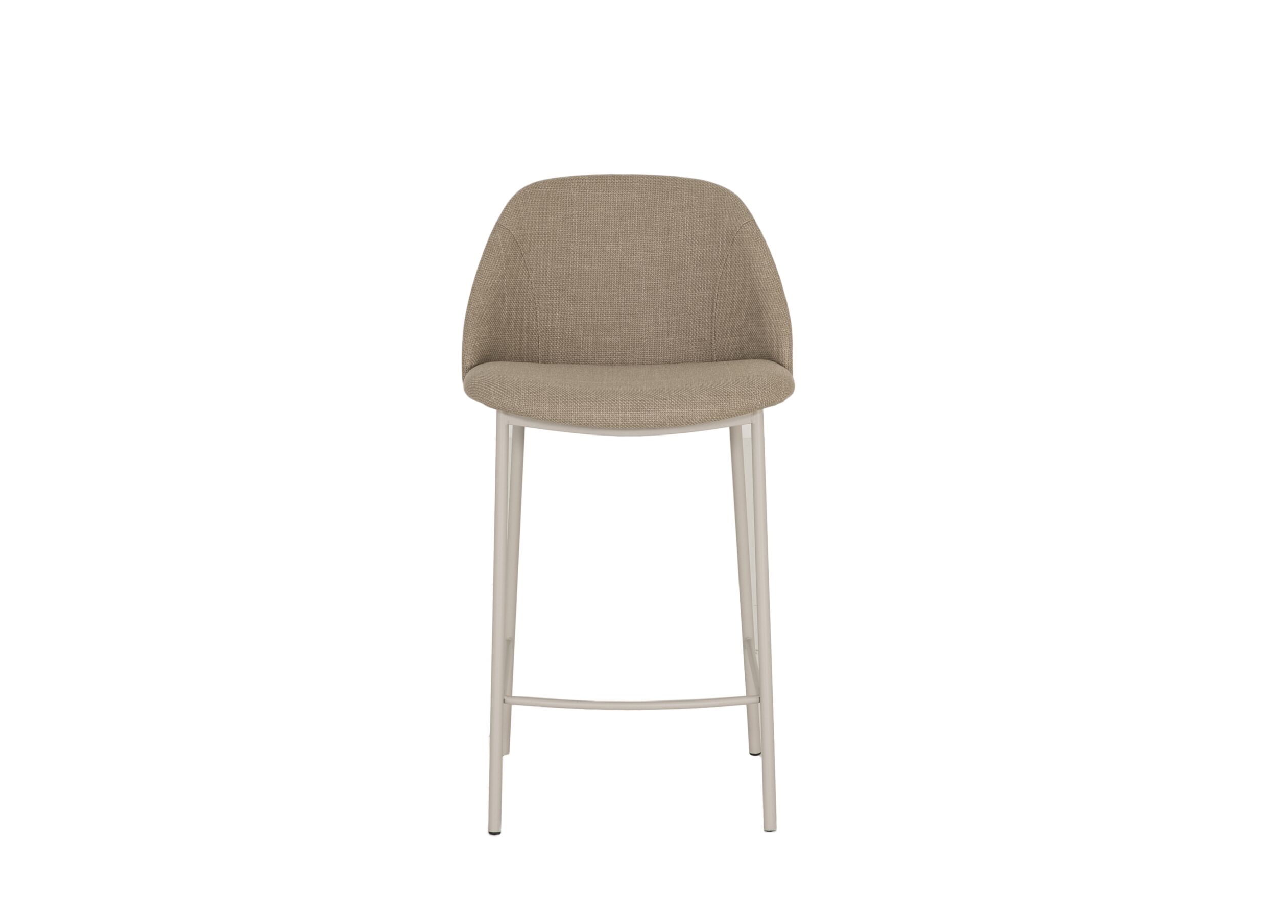 Aperçu - Chaise de bar Soda ZH64,5cm - tissu - naturel